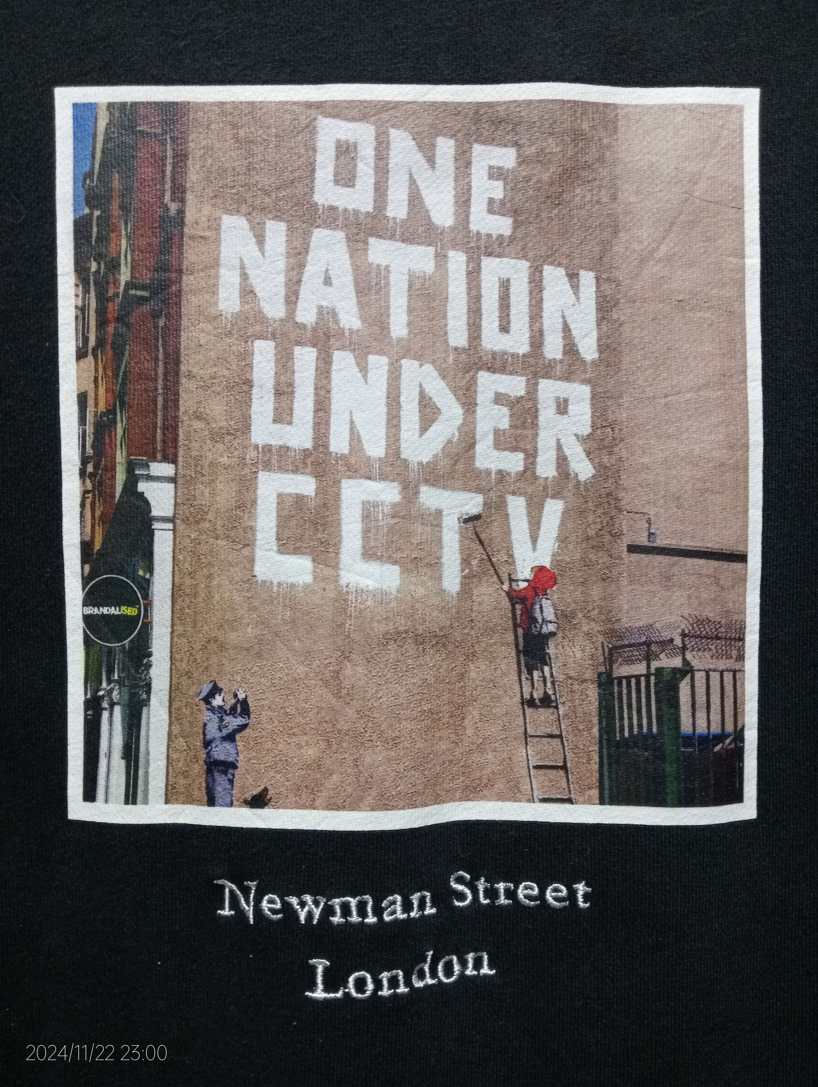 Rap Tees One Nation Under CCTV Baggy Style Art Sweatshirt Size US M / EU 48-50 / 2 - 6 Thumbnail