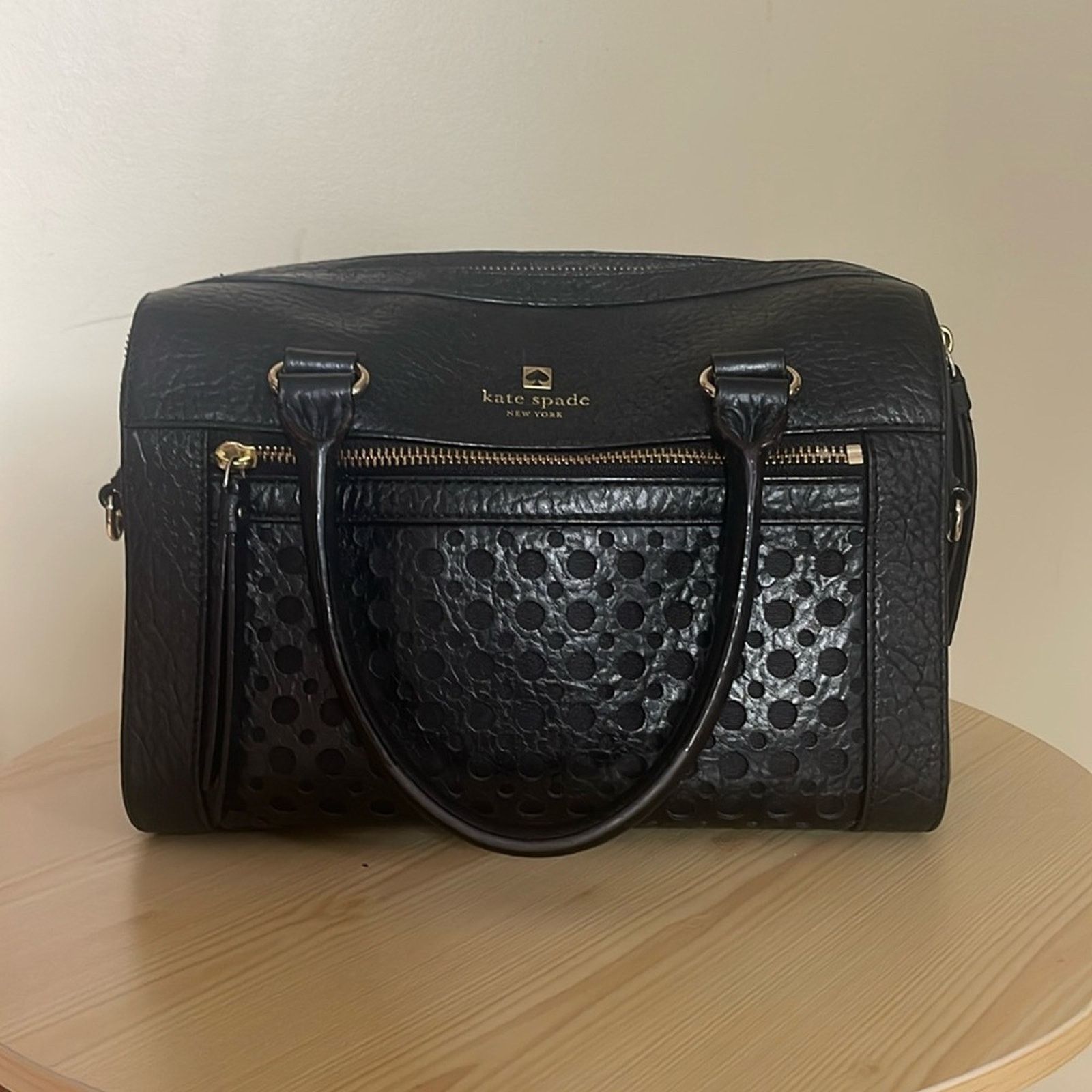 Kate Spade Kate Spade Perri Lane Delaney Crossbody in Black Size ONE SIZE - 1 Thumbnail