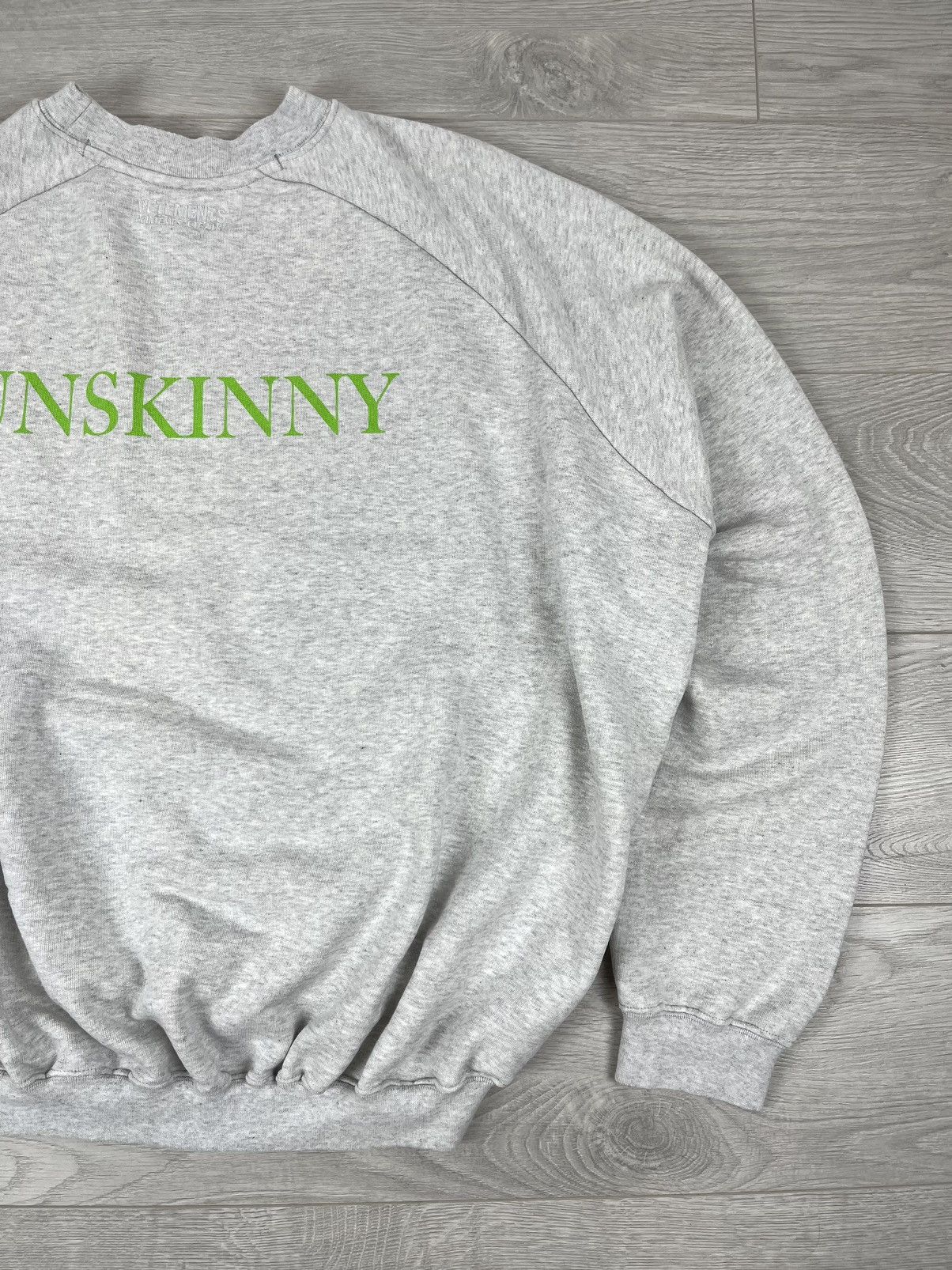 Vetements Vetements “Unskinny” 2018 Oversized Grey Sweatshirt Men’s Size US S / EU 44-46 / 1 - 13 Thumbnail