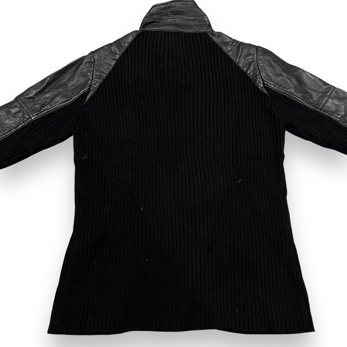 Avirex VINTAGE AVIREX MILITARY KNITWEAR LEATHER JACKET Size US M / EU 48-50 / 2 - 12 Thumbnail
