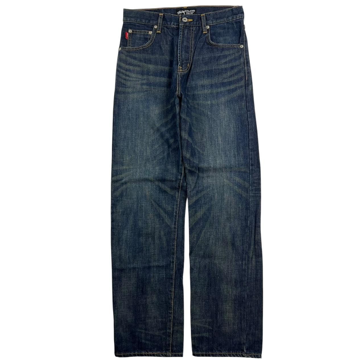 Stussy Vintage 2000s Stussy Embroidered Logo Jeans - Waist: 29” Size US 29 - 2 Thumbnail