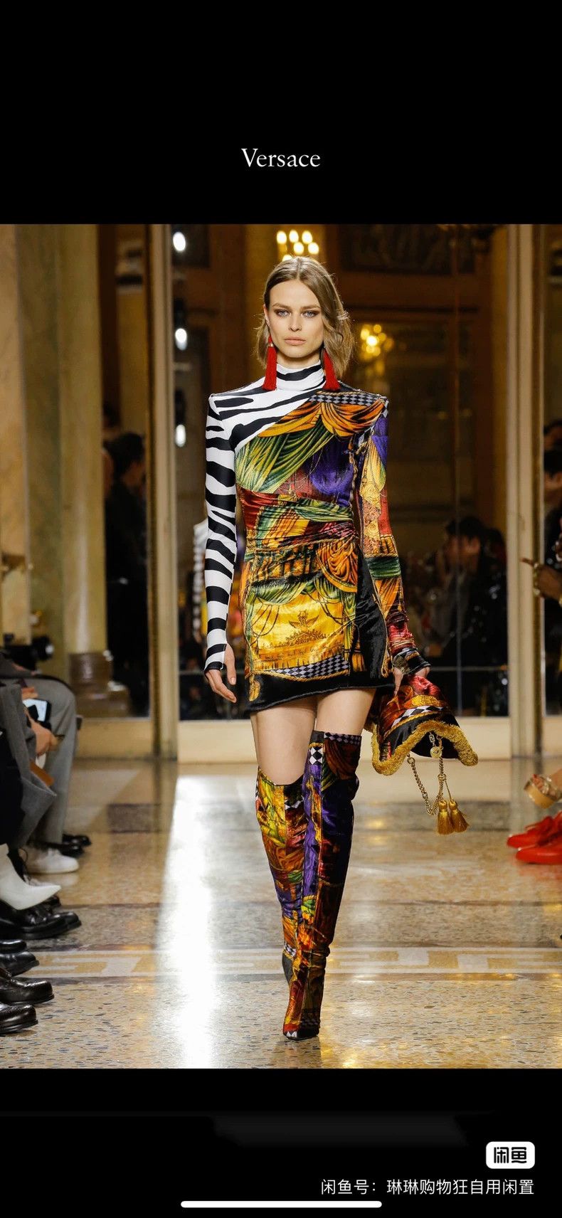 Versace Versace Haute couture dress Size M / US 6-8 / IT 42-44 - 2 Thumbnail