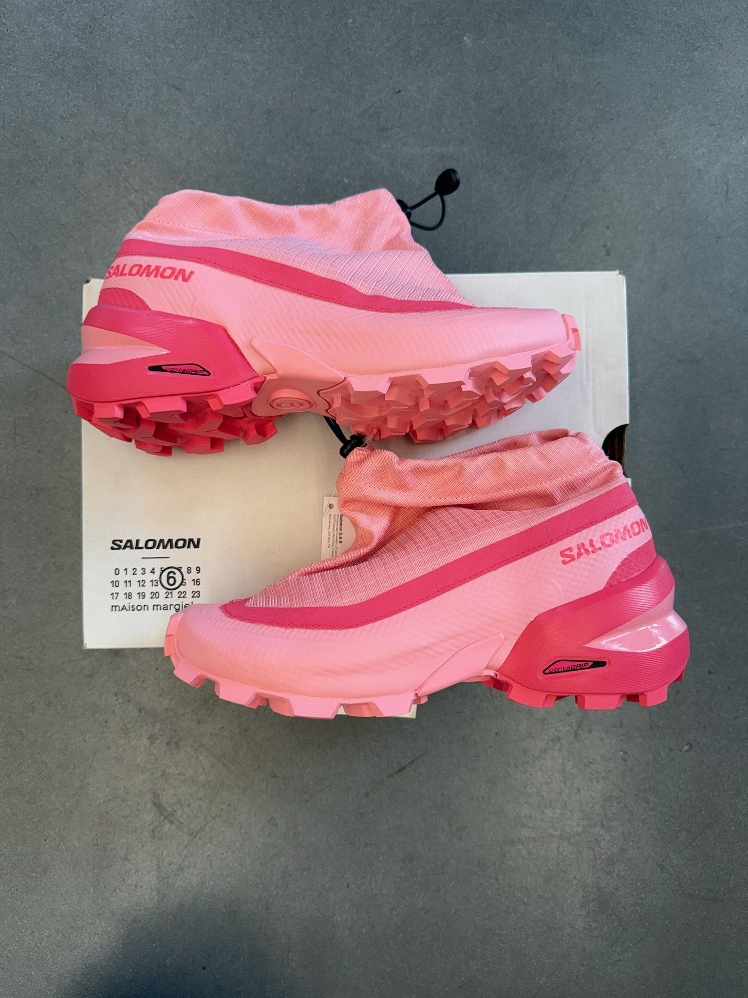 Maison Margiela × Salomon 2024 Salomon Cross Low MM6 Maison Margiela Flamingo Pink Size US 7.5 / IT 37.5 - 1 Thumbnail