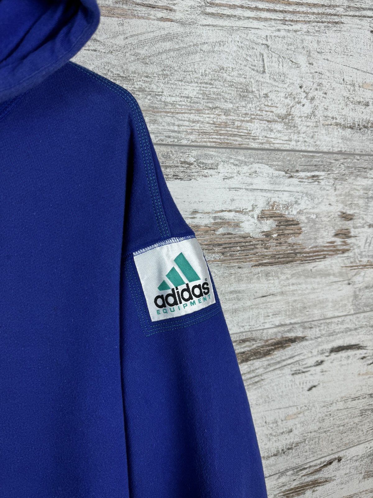 Adidas Mens Vintage Adidas Equipment hoodie jacket size M rare y2k Size US M / EU 48-50 / 2 - 3 Thumbnail
