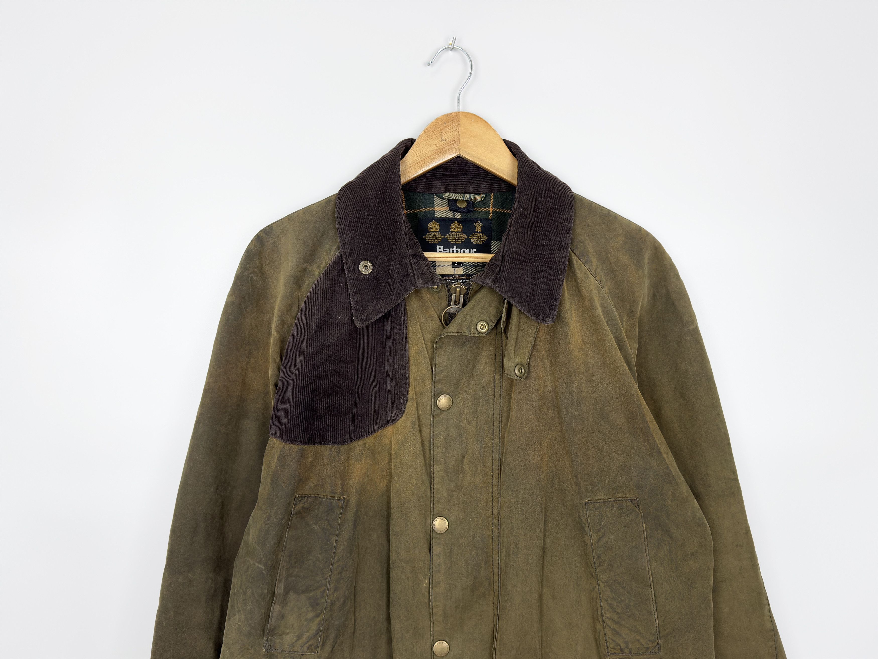 Barbour BARBOUR Shap Wax Waxed Jacket Size US L / EU 52-54 / 3 - 4 Thumbnail