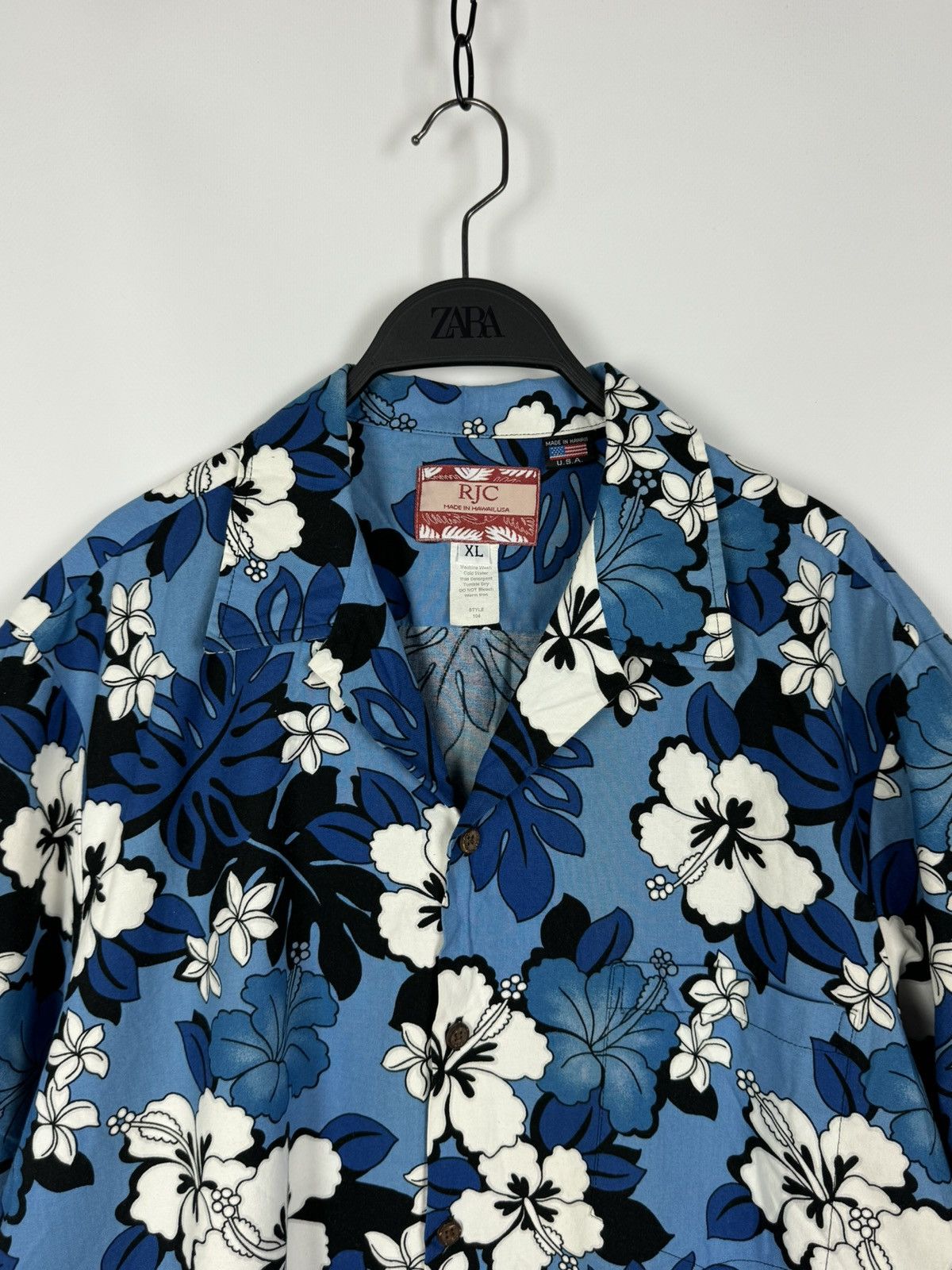 Vintage 1990’s Vintage PJC Hawaiian Floral Single Stitch Shirt Size US XL / EU 56 / 4 - 2 Thumbnail
