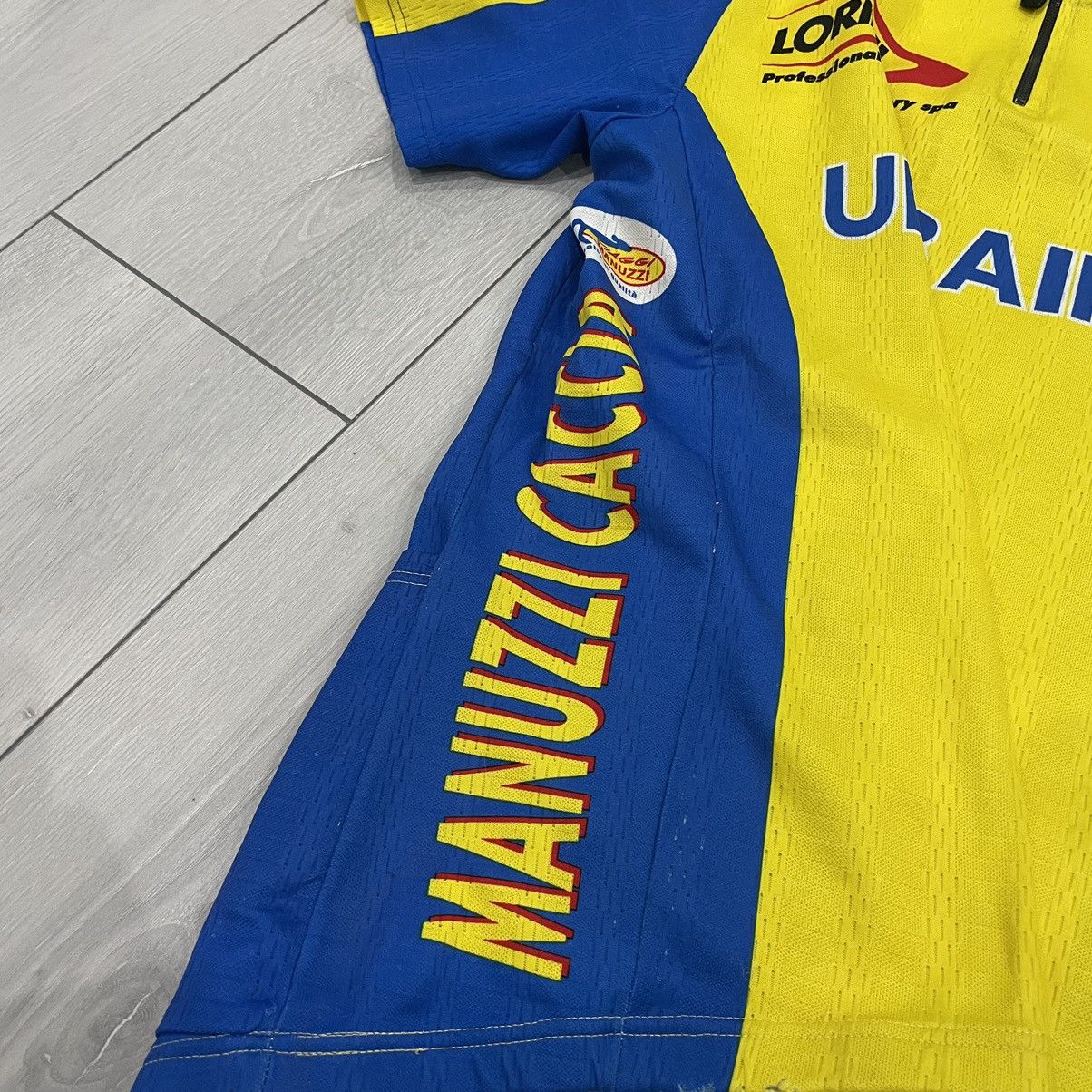 Vintage UKRAINE 90s cycle velo jersey tee shirt ciegi lorini Ukraina Size US M / EU 48-50 / 2 - 4 Thumbnail