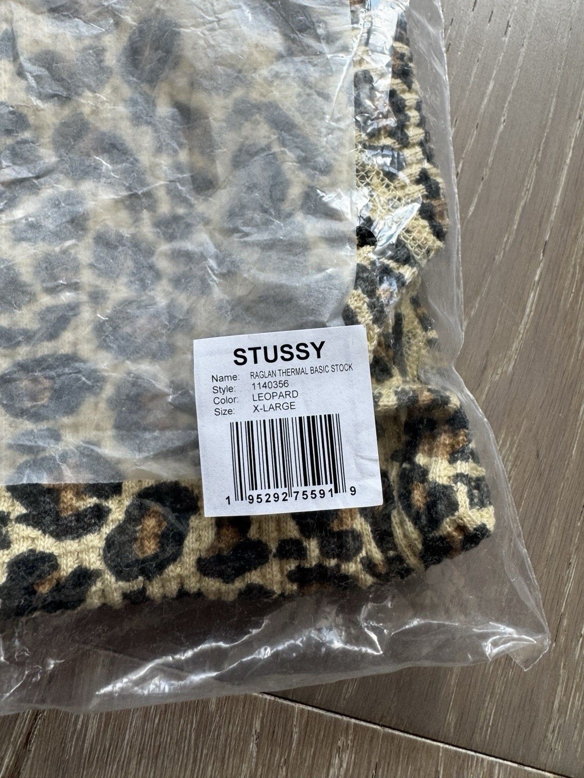 Stussy X-Large Stussy Thermal Basic Leopard Print New ✅❤️ SHIP NOW Size US XL / EU 56 / 4 - 2 Thumbnail