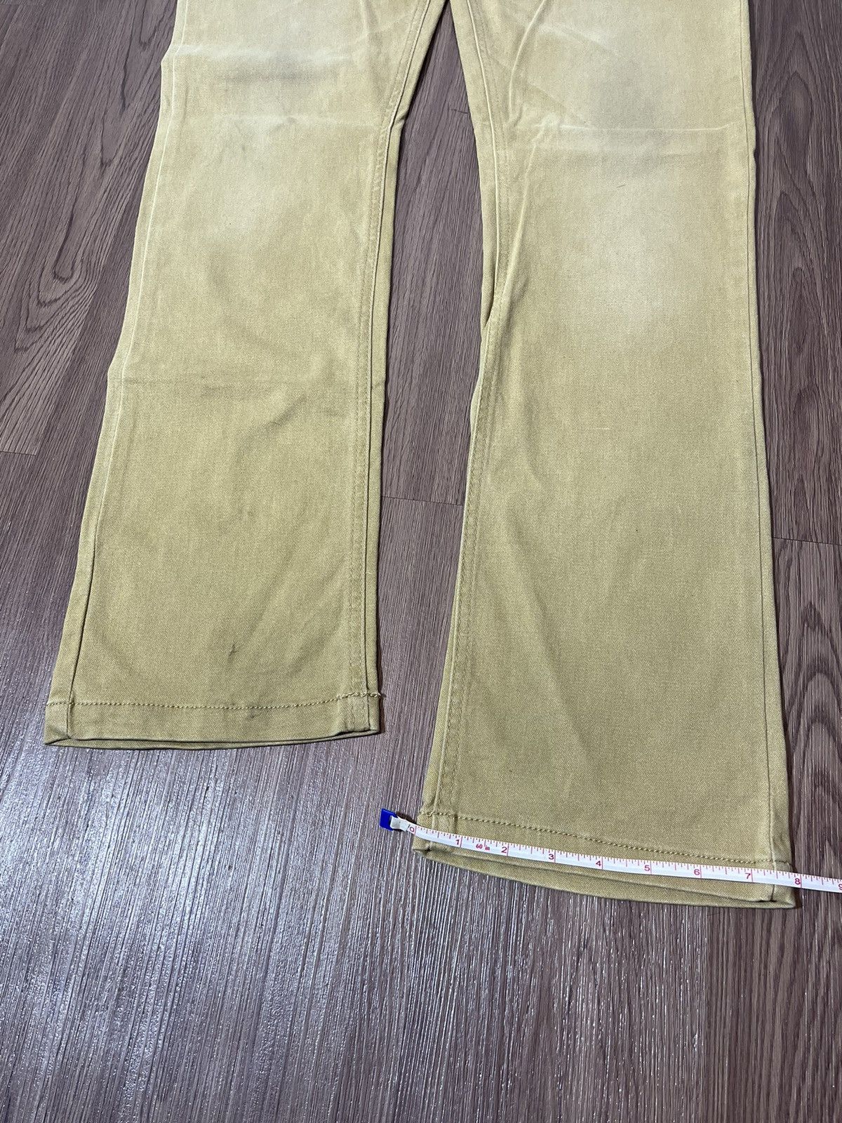 In The Attic × Japanese Brand In The Attic Back Embroidery Suede Pants Size US 33 - 20 Thumbnail
