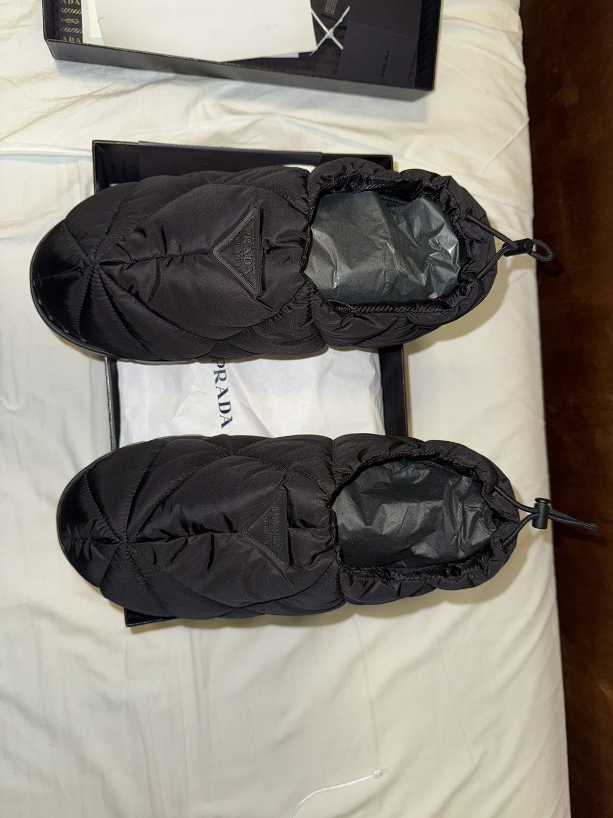 Prada Prada padded slip on in 11 us Size US 11 / EU 44 - 1 Thumbnail