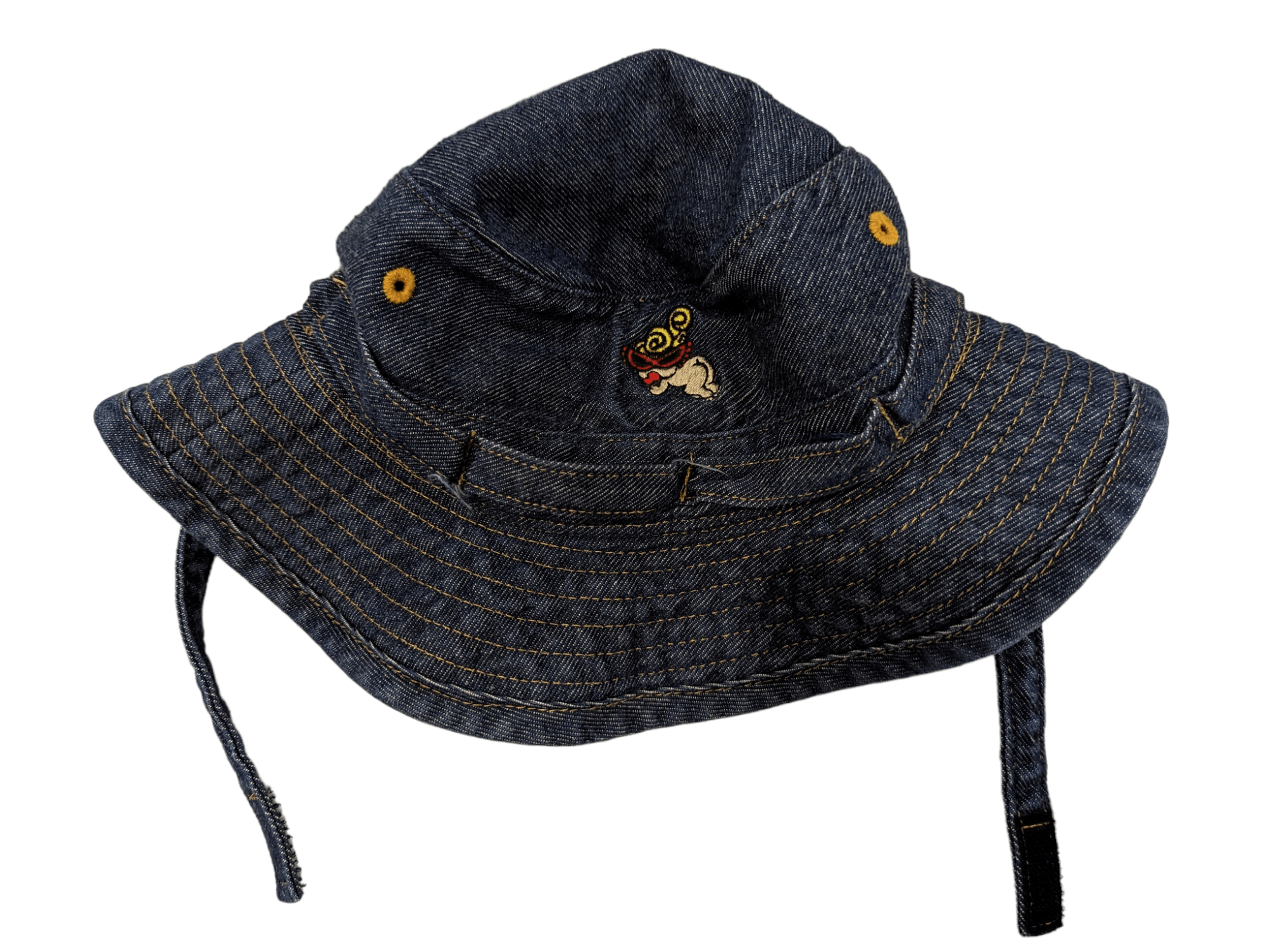 Hysteric Glamour Hysteric Glamour Hysteric Mini Blue Denim Bucket Hat Size ONE SIZE - 8 Thumbnail