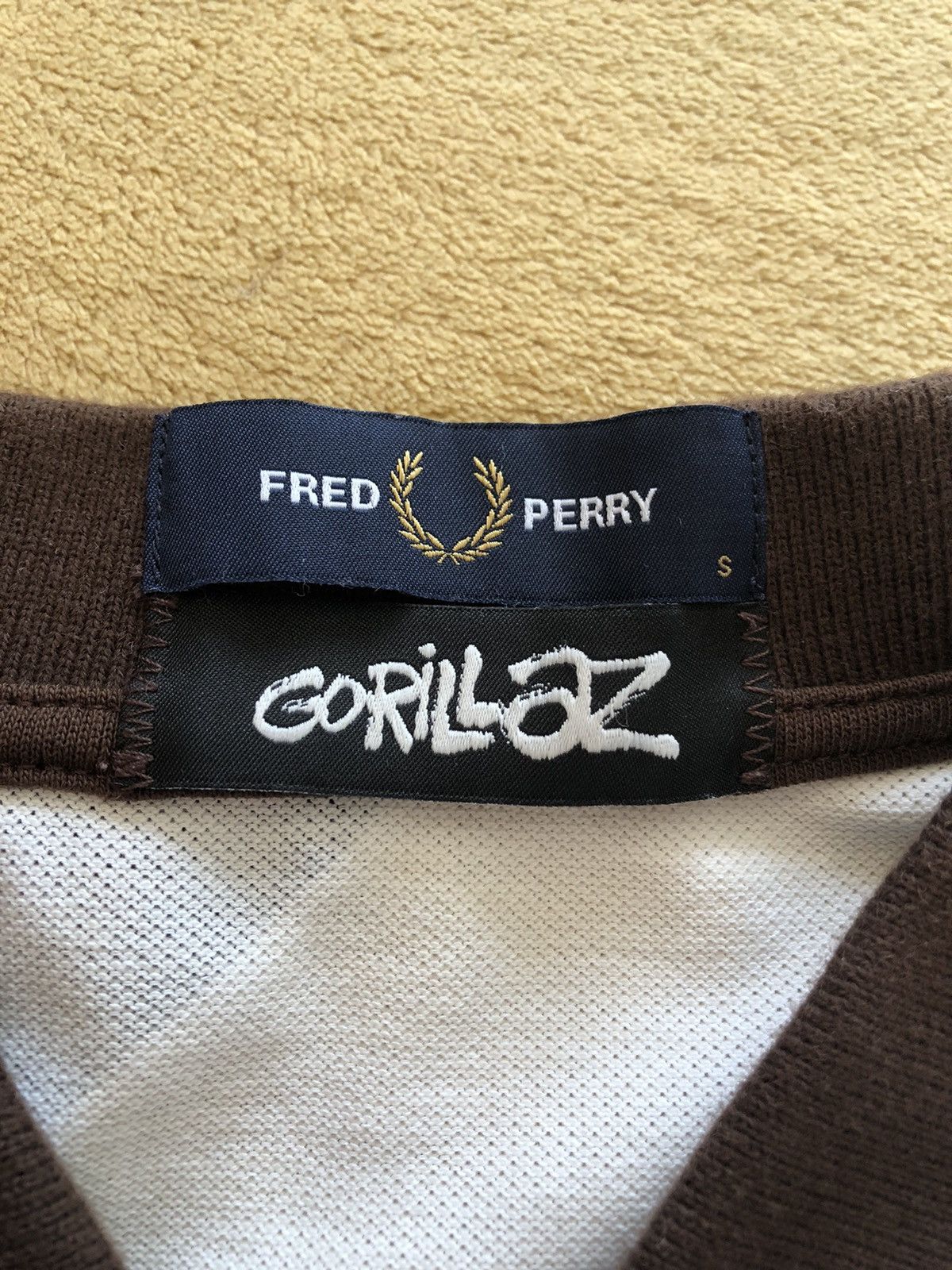 Fred Perry RARE FRED PERRY GORILLAZ RUSSELL HOBBS VINTAGE POLO SHIRT Size US S / EU 44-46 / 1 - 3 Thumbnail