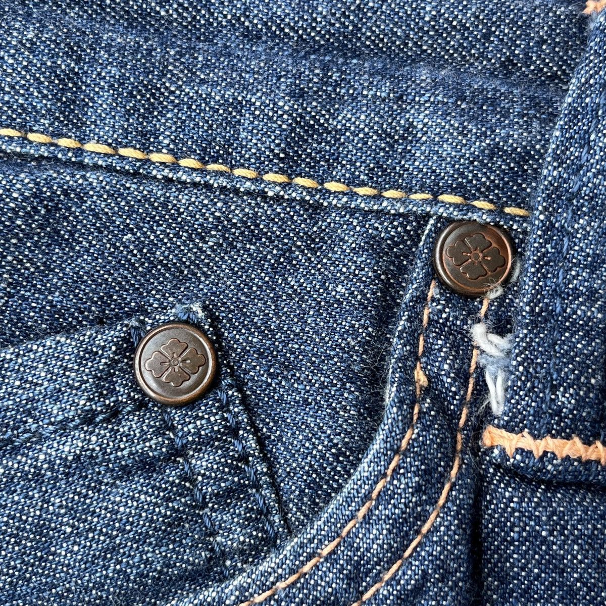Evisu × Japanese Brand RARE YAMANE PRINTED SEAGULL SELVEDGE JORTS Size US 30 / EU 46 - 9 Thumbnail