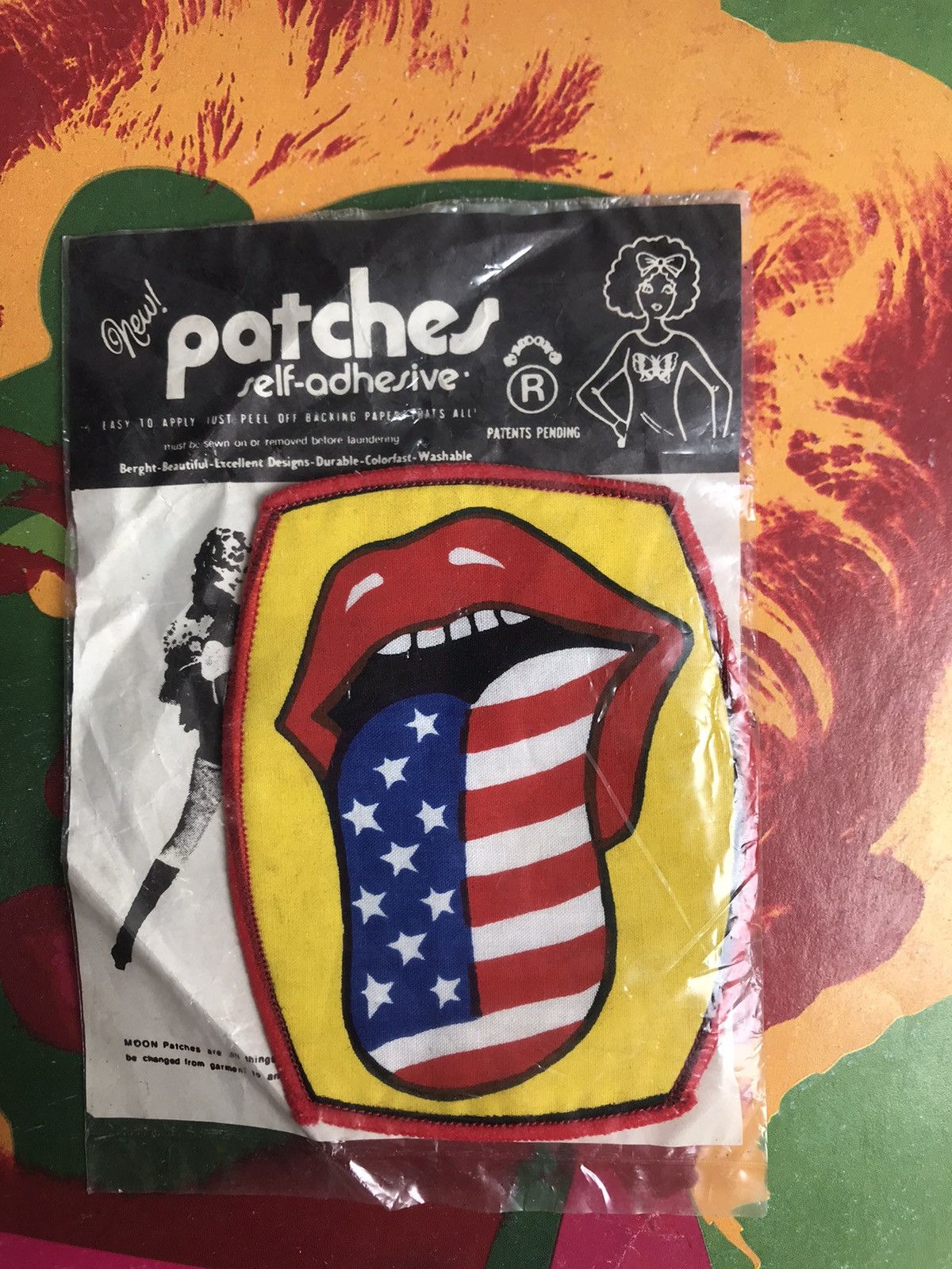 Band Tees × Hysteric Glamour × Le Grande Bleu (L.G.B.) Vintage The Rolling Stone Patches Its Only Rock N’ Roll Patc Size ONE SIZE - 11 Thumbnail