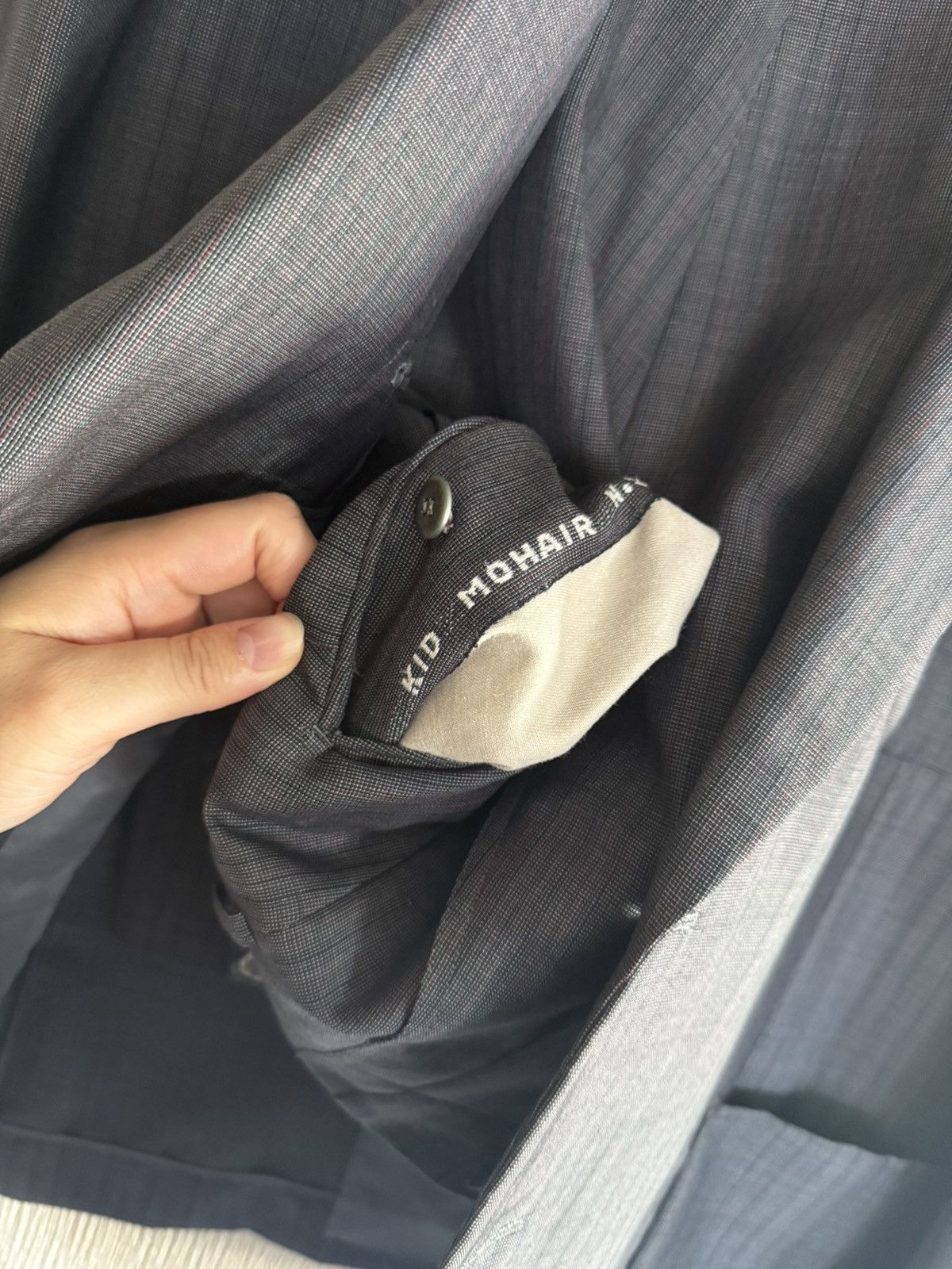 Other Spring&Summer Vintage Kobe Tailor Kid Mohair Wool Suit Size 42R - 8 Thumbnail