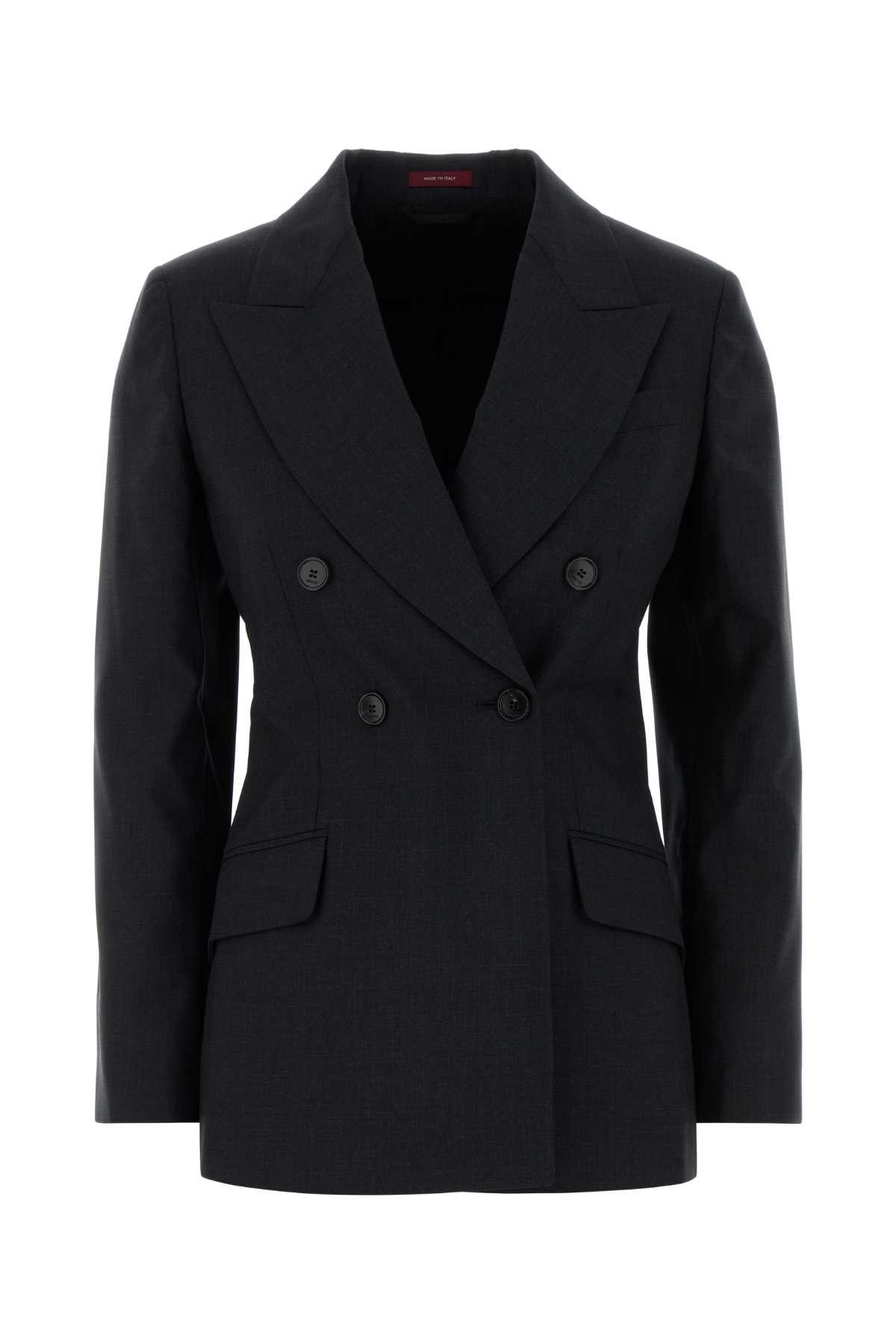 Gucci Charcoal Wool Blazer Size M / US 6-8 / IT 42-44 - 1 Thumbnail