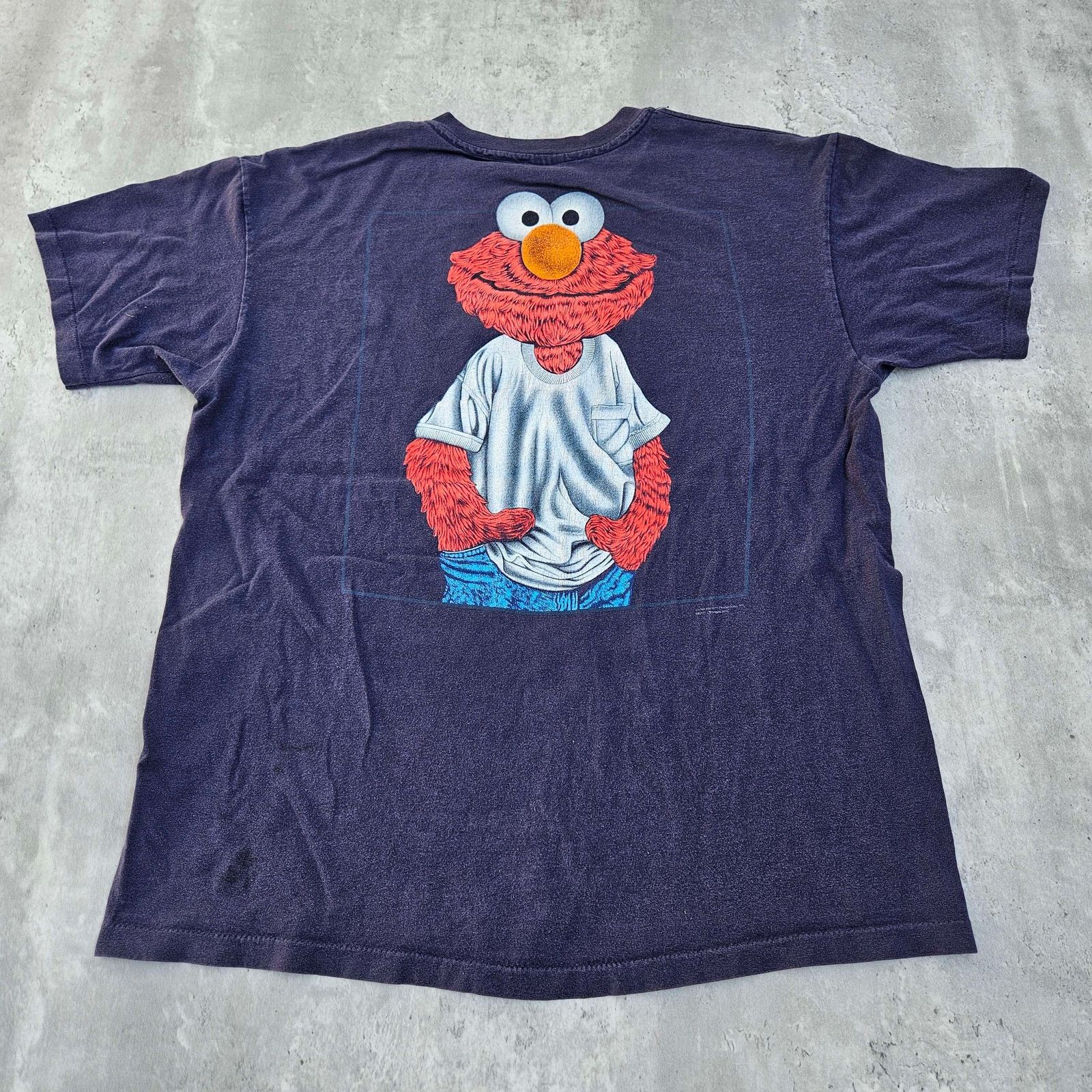Anvil Vintage Elmo Sesame Street 90s Calvin Klein Parody XLarge Size US XL / EU 56 / 4 - 1 Thumbnail