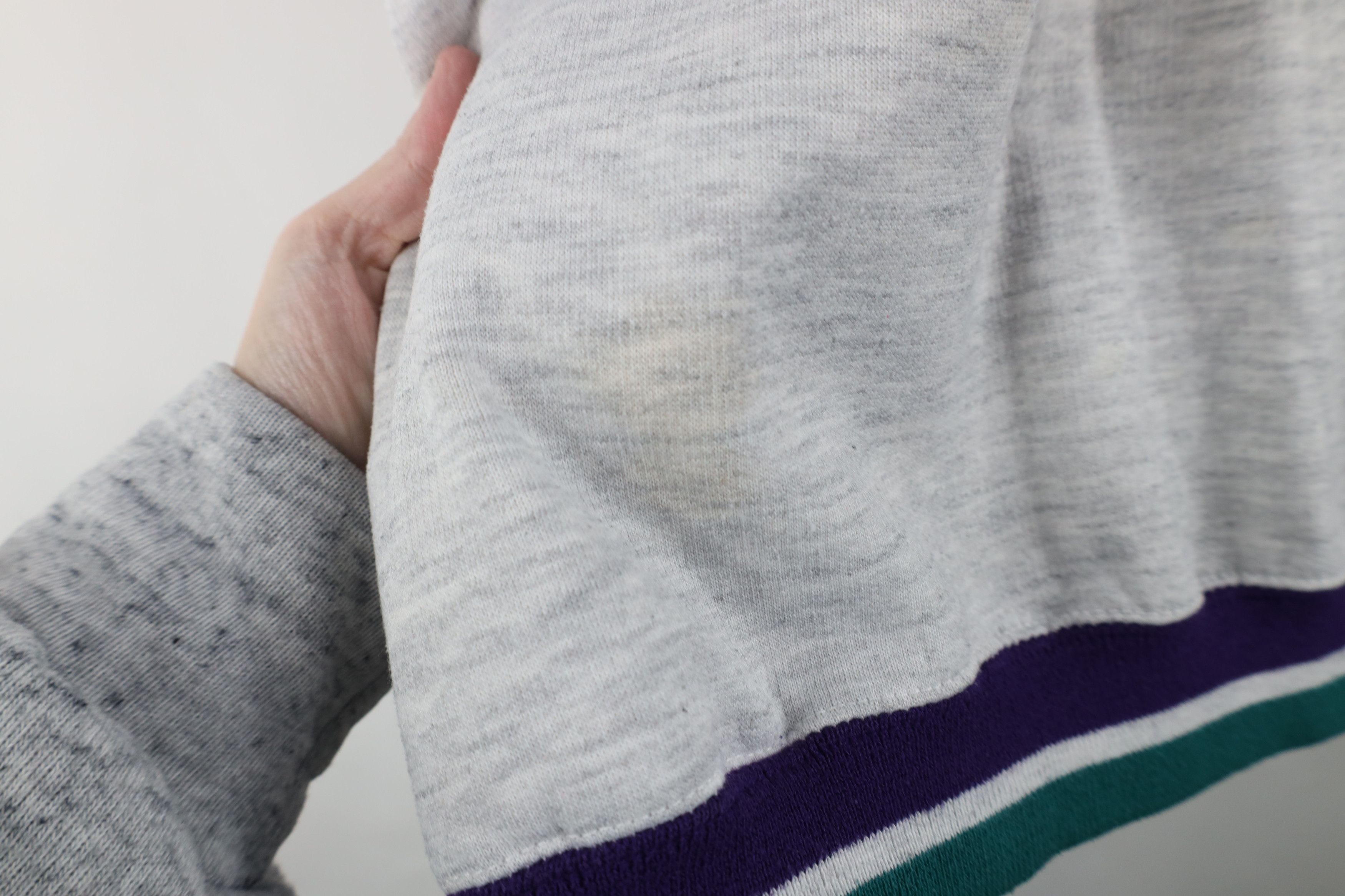 Vintage Vintage 90s Shanty Creek Schuss Mountain Striped Hoodie Size US L / EU 52-54 / 3 - 7 Thumbnail