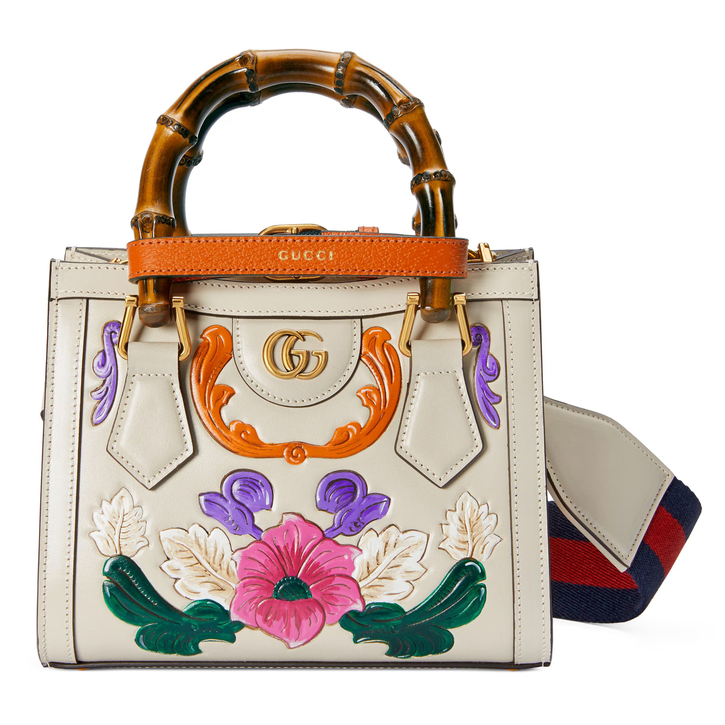 Gucci o1s1wg110225 Size: OS / Diana Mini Tote Bag in Multicolor Size ONE SIZE - 1 Preview