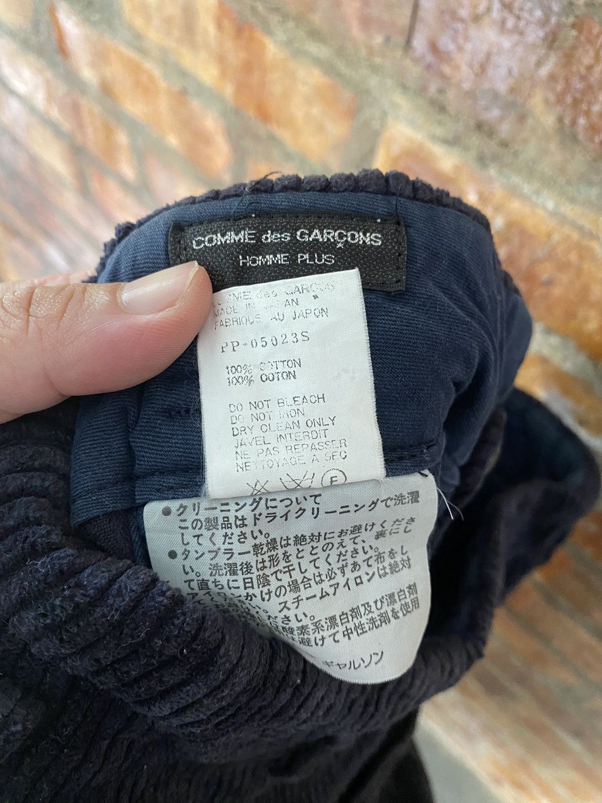 Comme des Garcons Homme Plus AW96 CDG homme Plus Corduroy Size US 31 - 15 Thumbnail
