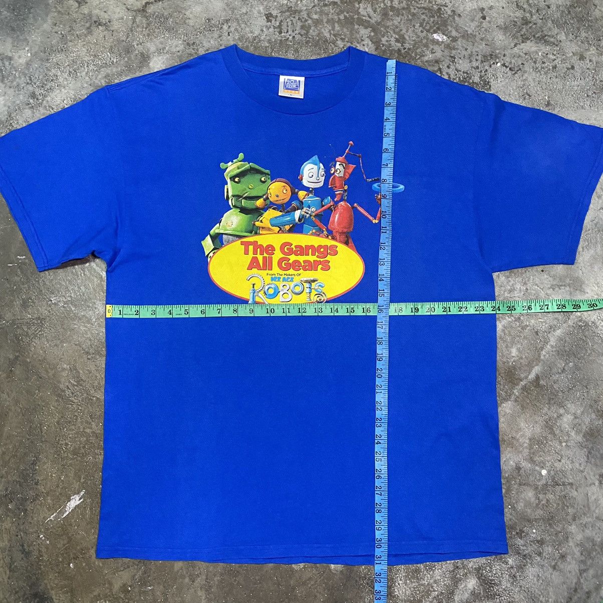 Vintage VINTAGE ROBOTS MOVIE T SHIRT 20th CENTURY FOX Size US XL / EU 56 / 4 - 15 Thumbnail