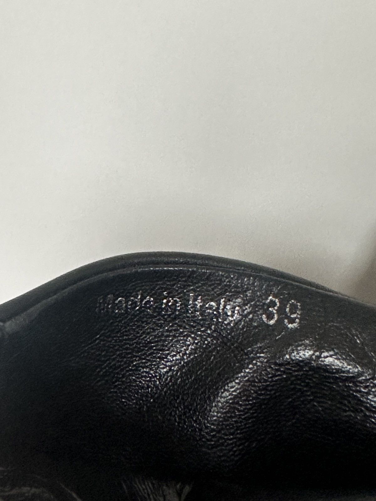 Designer × Dior DIOR BLACK LEATHER HERMITAGE SLOUCH GAUFFRE BOOTS Size US 9 / IT 39 - 8 Thumbnail