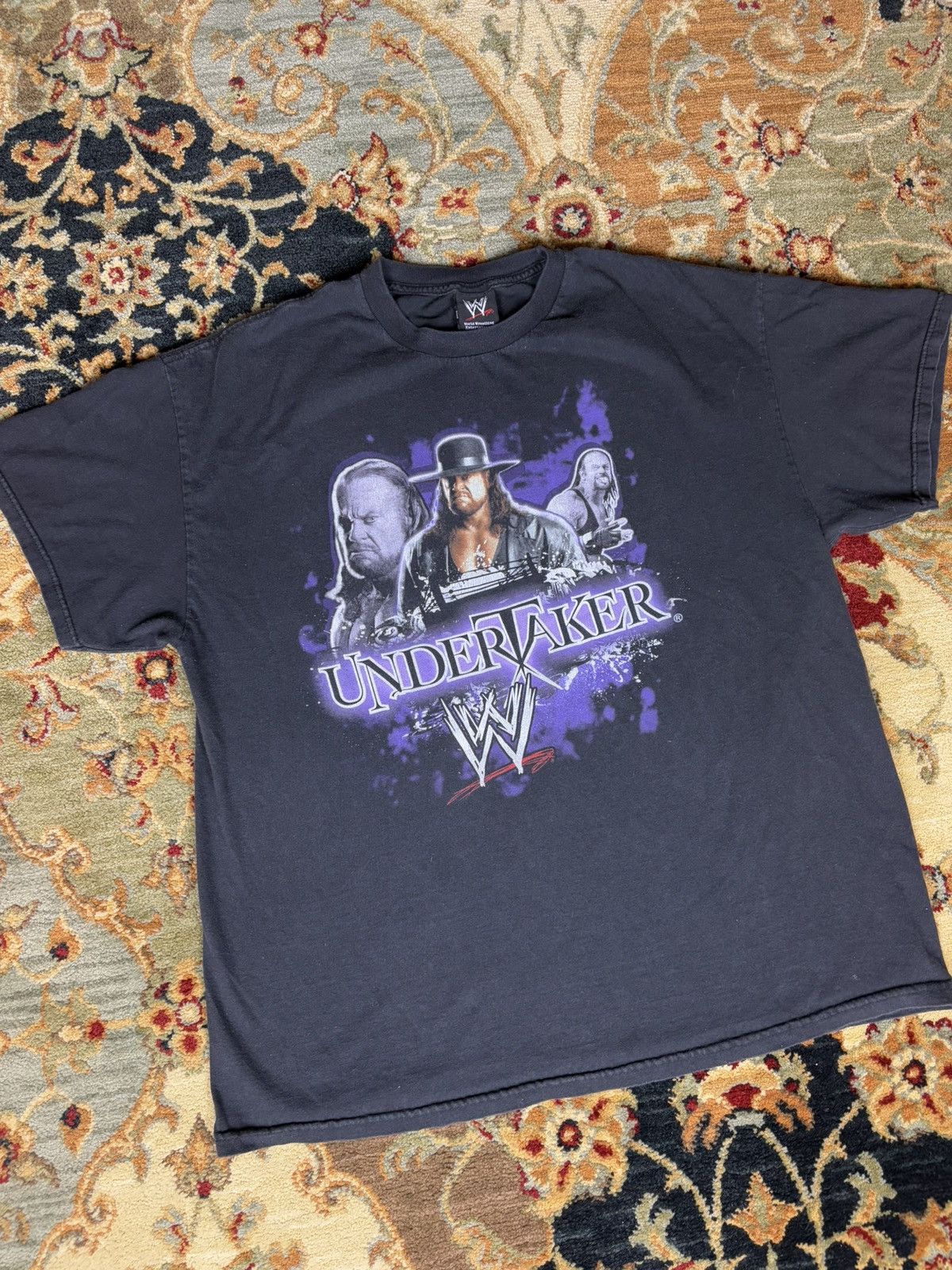 Vintage × WWE Vintage WWE Undertaker 2007 T-Shirt Size US XL / EU 56 / 4 - 2 Thumbnail