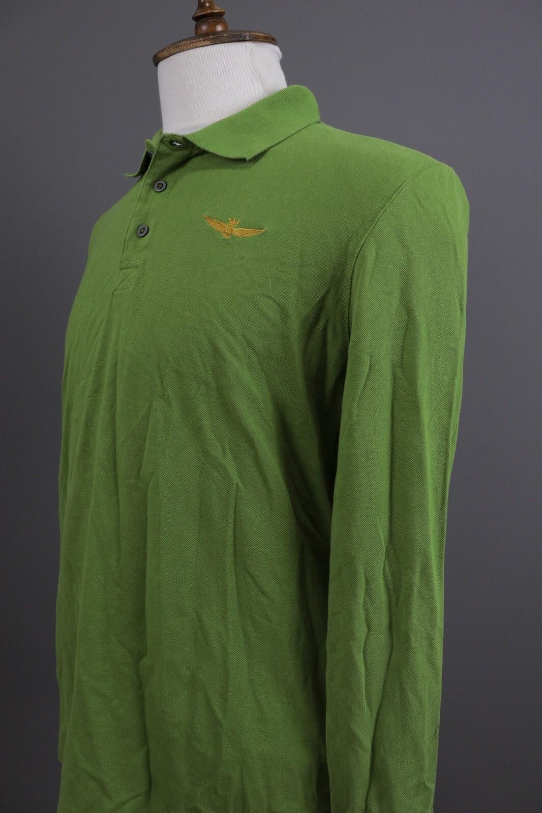 Aeronautica Militare Aeronautica Militare Green Rugby Polo Shirt Size XL Size US XL / EU 56 / 4 - 8 Thumbnail