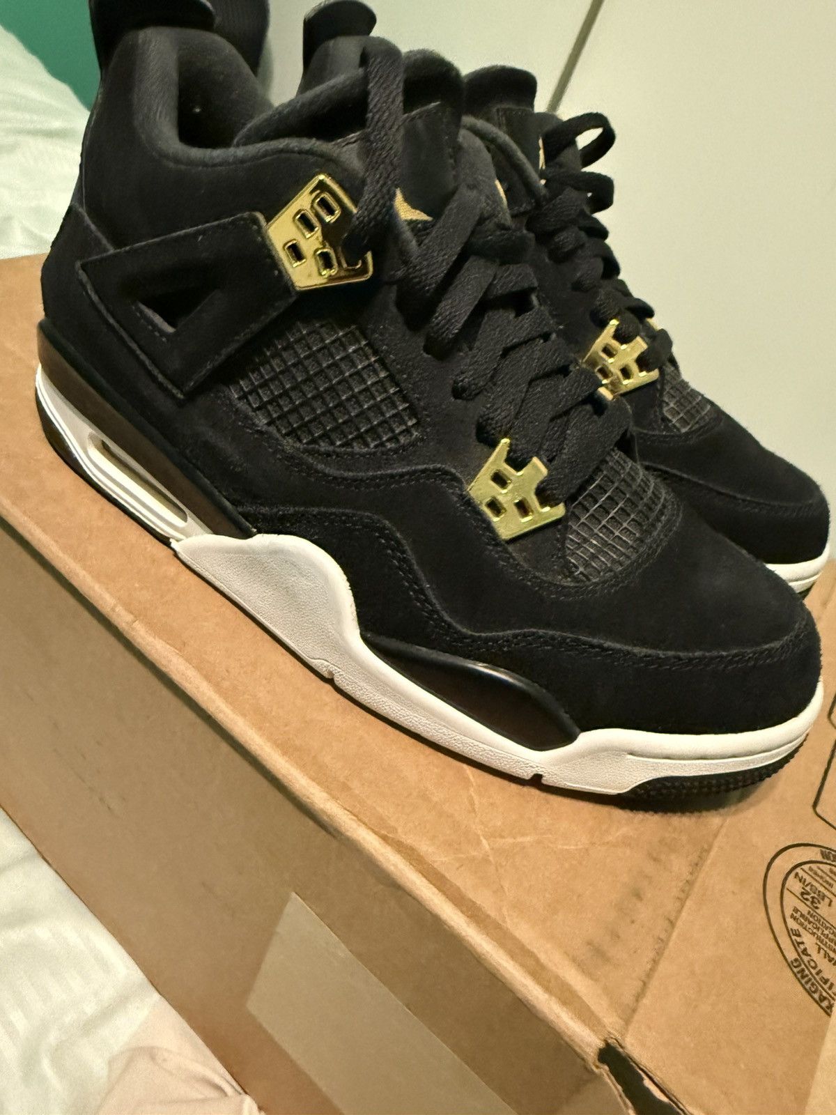 Jordan Brand Air Jordan Retro 4 GS ‘Royalty’ Size US 6.5 / EU 39-40 - 1 Thumbnail