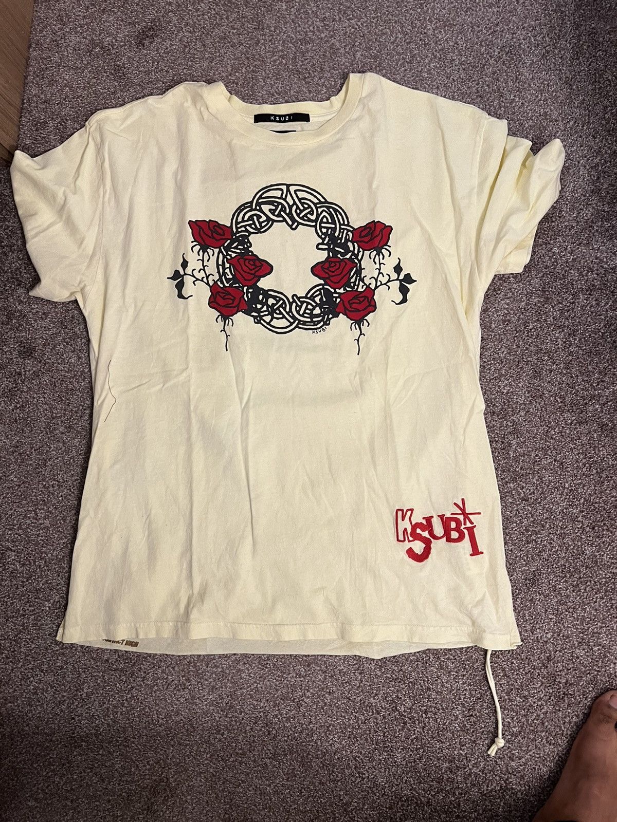 Ksubi Ksubi roses tee Size US M / EU 48-50 / 2 - 1 Thumbnail