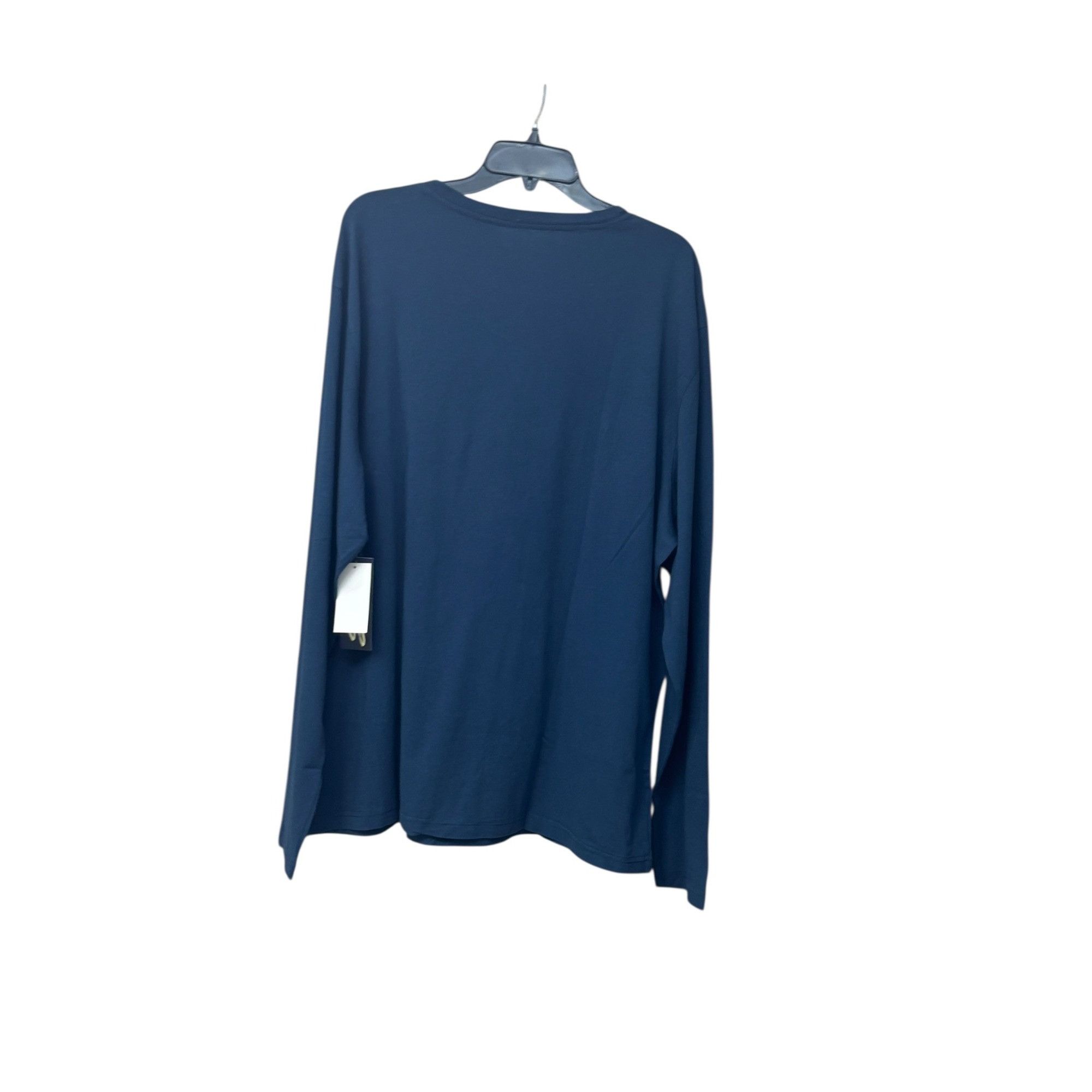 Other Seven7 Men’s V-neck Long Sleeve Graphic Cotton Tee, Indigo, Size US XL / EU 56 / 4 - 5 Thumbnail