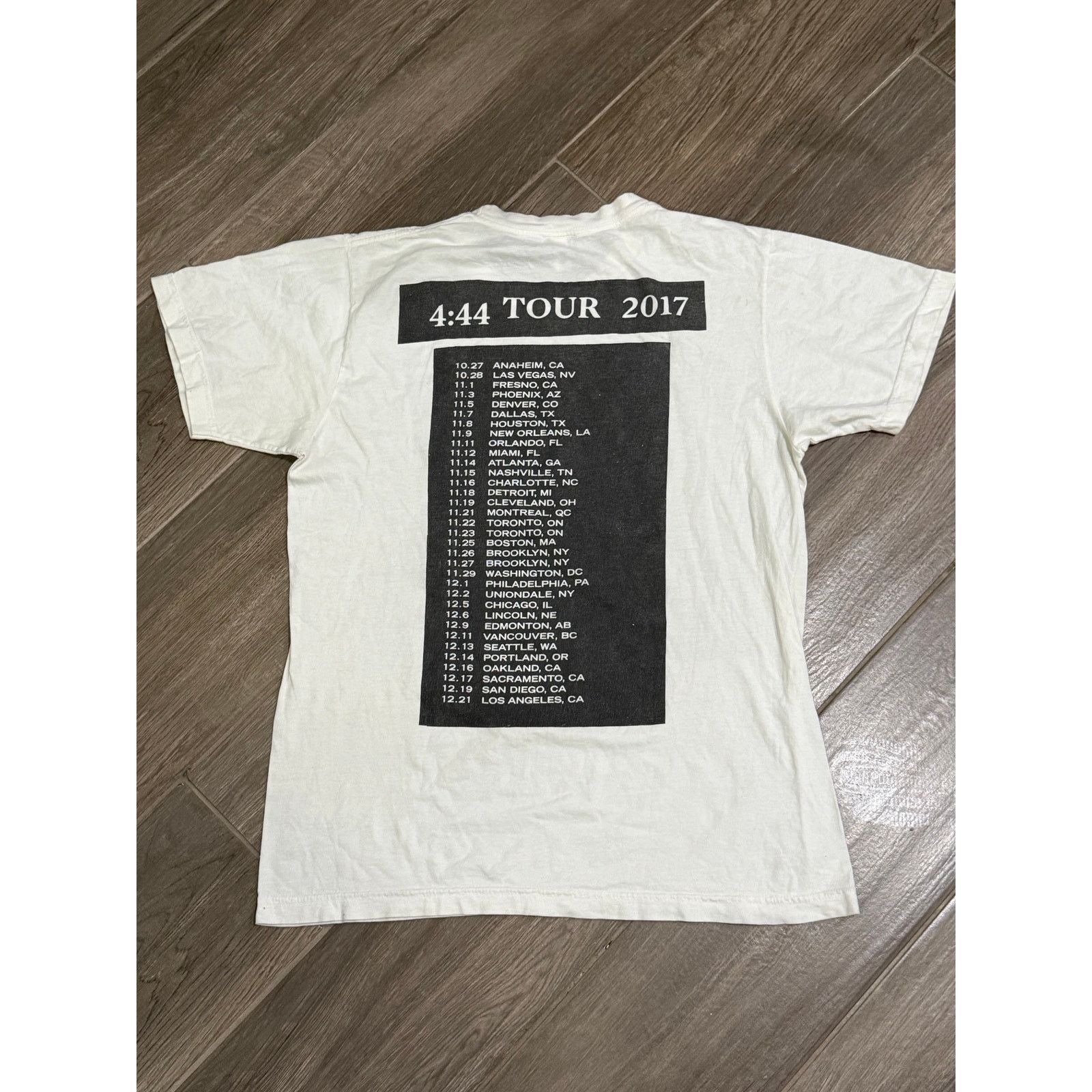 Jay-Z 2017 Jay Z Tour T-shirt Size US M / EU 48-50 / 2 - 4 Thumbnail