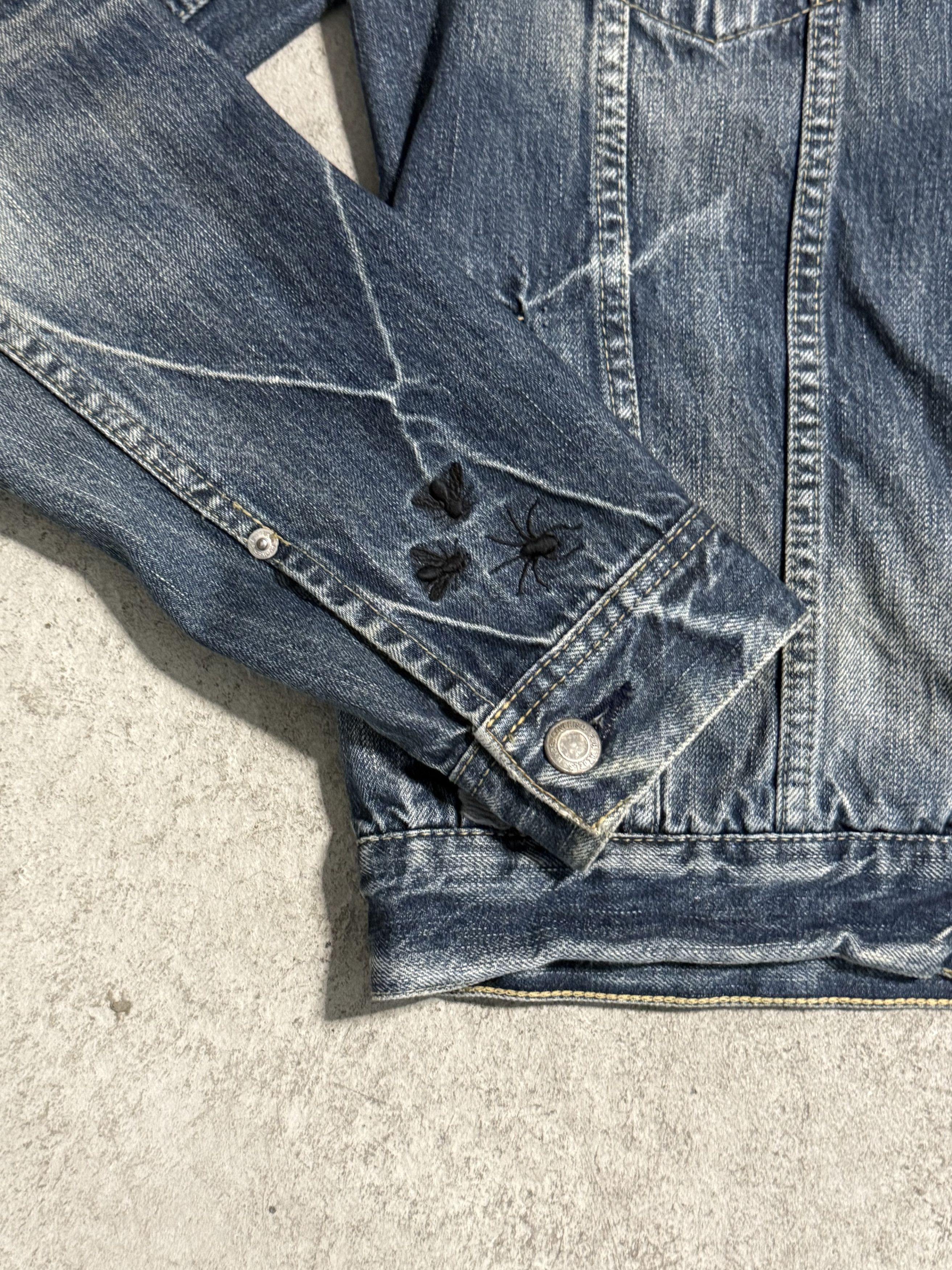 Undercover Bug Denim Jackter Undercover SS06 GURUGURU Size US L / EU 52-54 / 3 - 2 Thumbnail