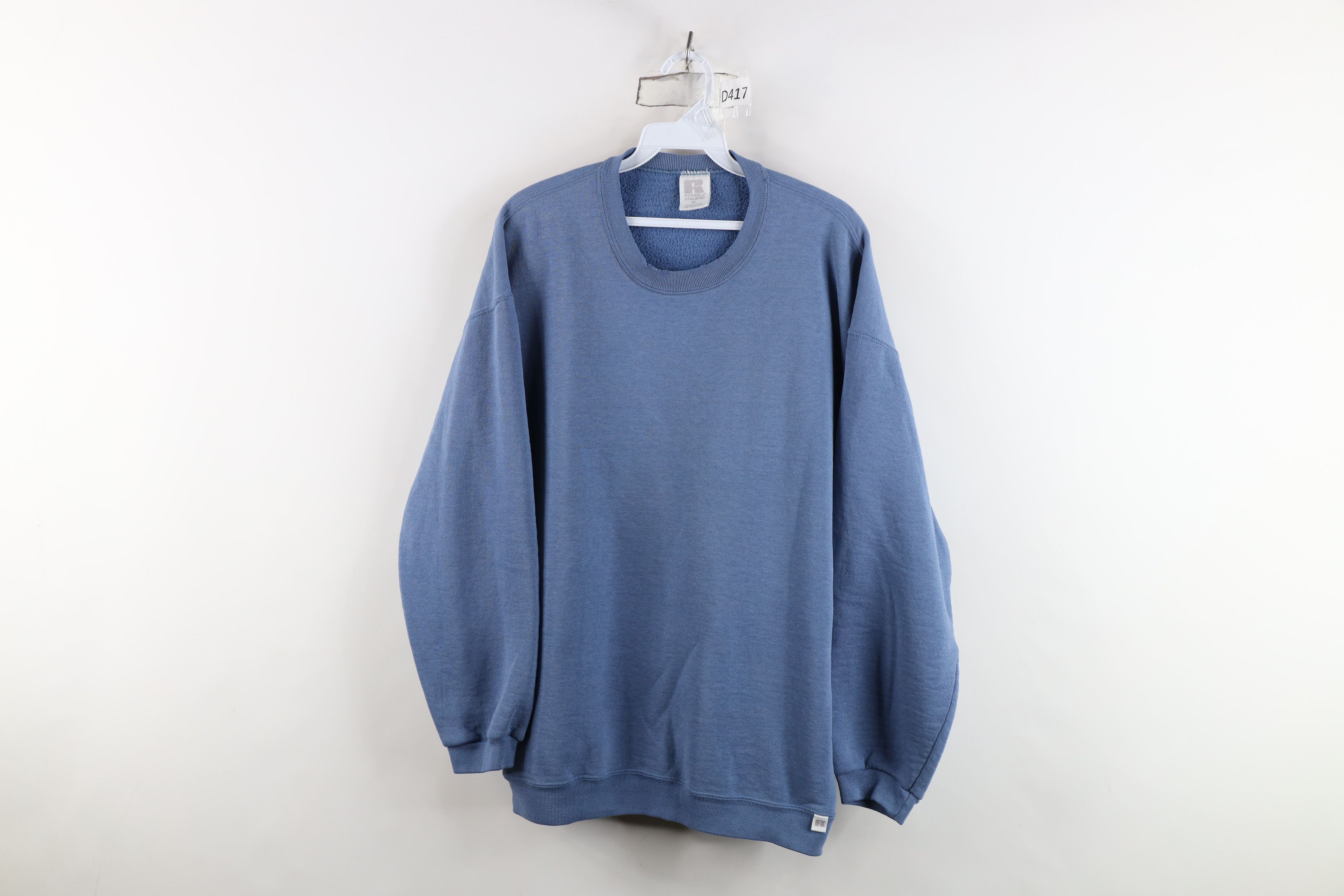 Russell Athletic Vintage 90s Russell Athletic Blank Crewneck Sweatshirt USA Size XL / US 12-14 / IT 48-50 - 1 Thumbnail