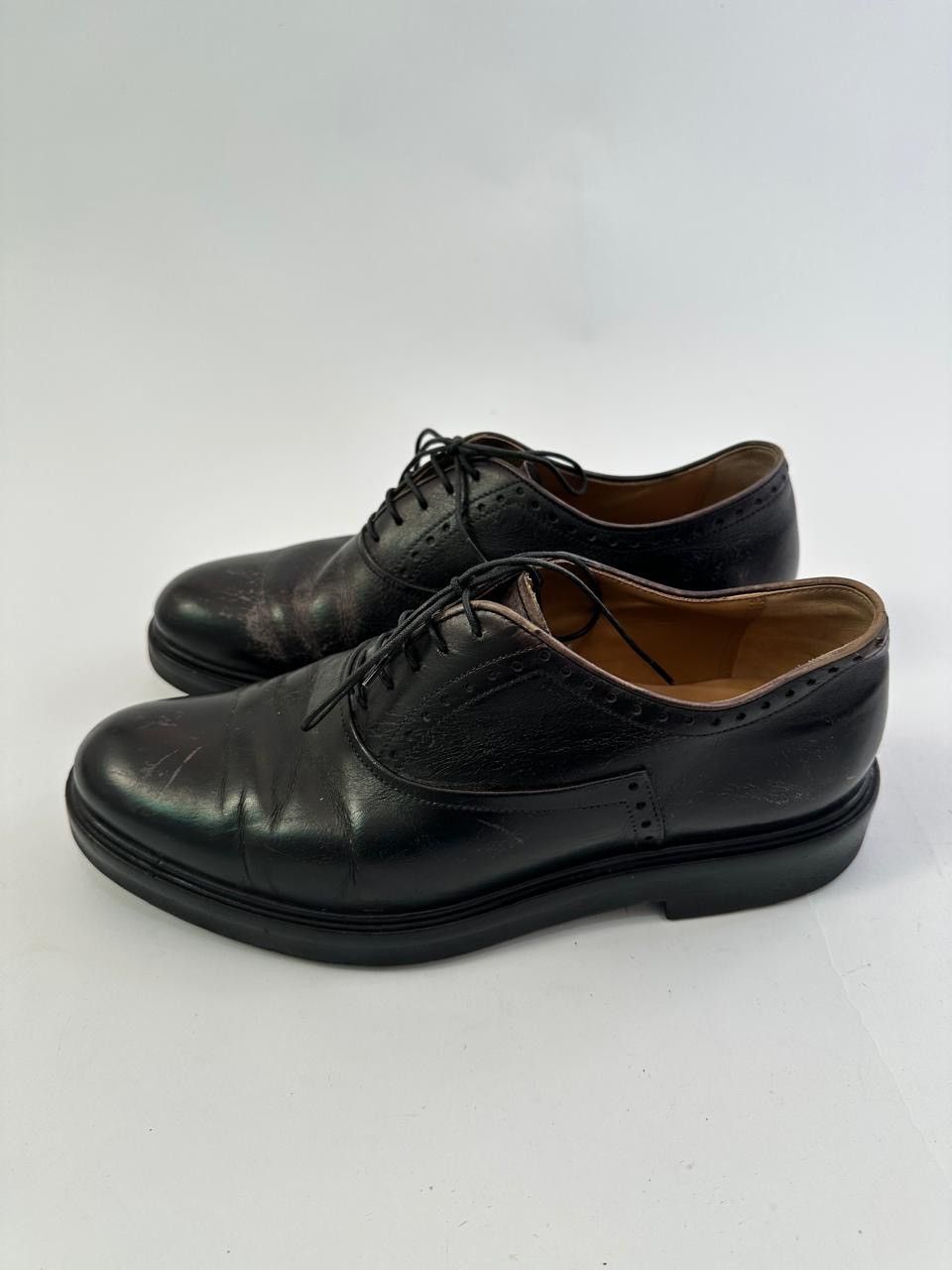 Berluti Berluti Black Leather Lace Up Oxfords Size 6.5 UK| 7.5 US Size US 6.5 / EU 39-40 - 3 Thumbnail
