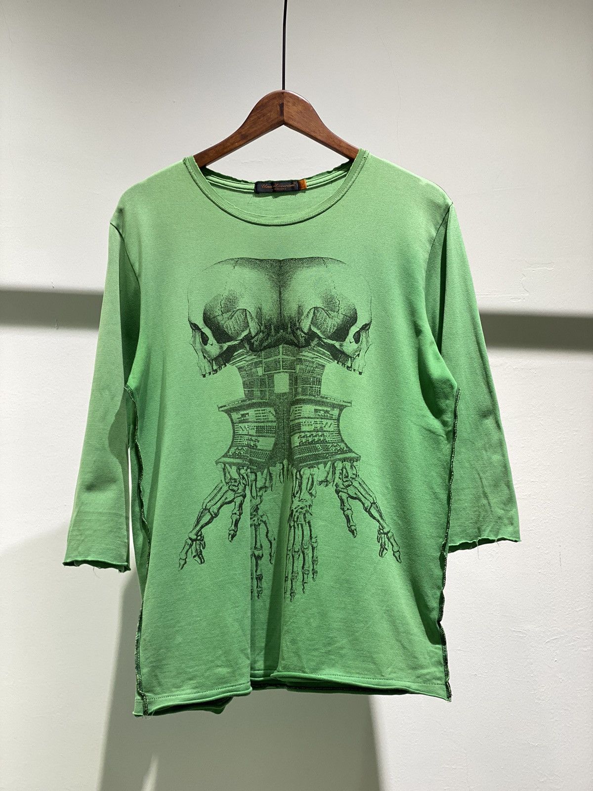 image of Early 2000 Undercoverism Tee (Undercover) in Green, Men's (Size Medium)