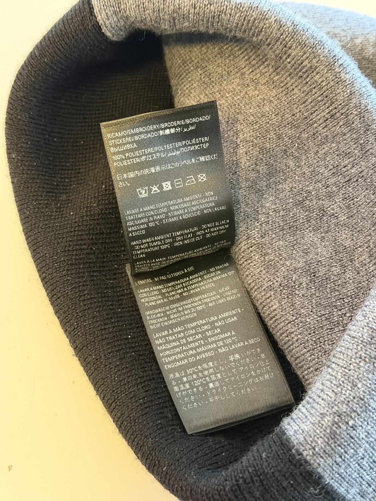 Balenciaga BALENCIAGA DEMNA HYBRID LOOP ICON 3b SPORTS 2in1 BEANIE Size ONE SIZE - 5 Thumbnail