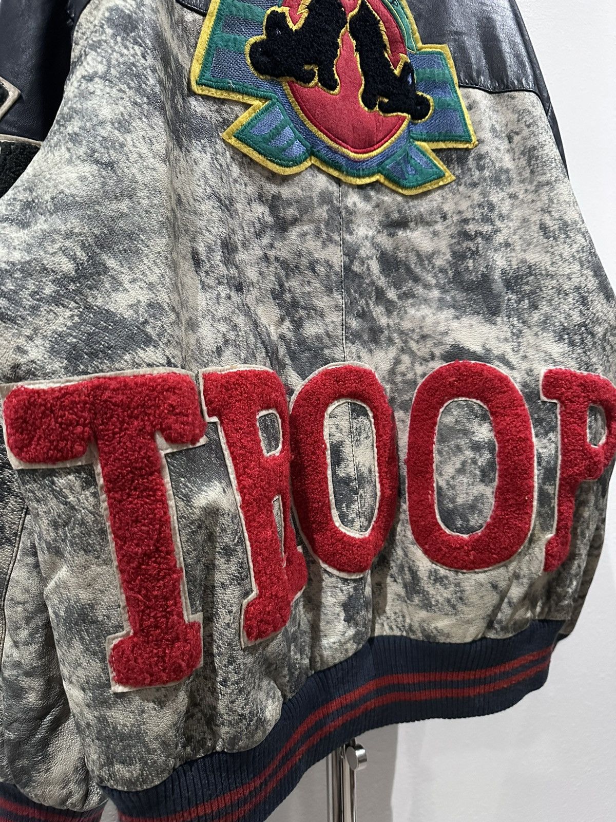 Troop TROOP Vintage Letterman Jacket sz L Size US L / EU 52-54 / 3 - 14 Thumbnail