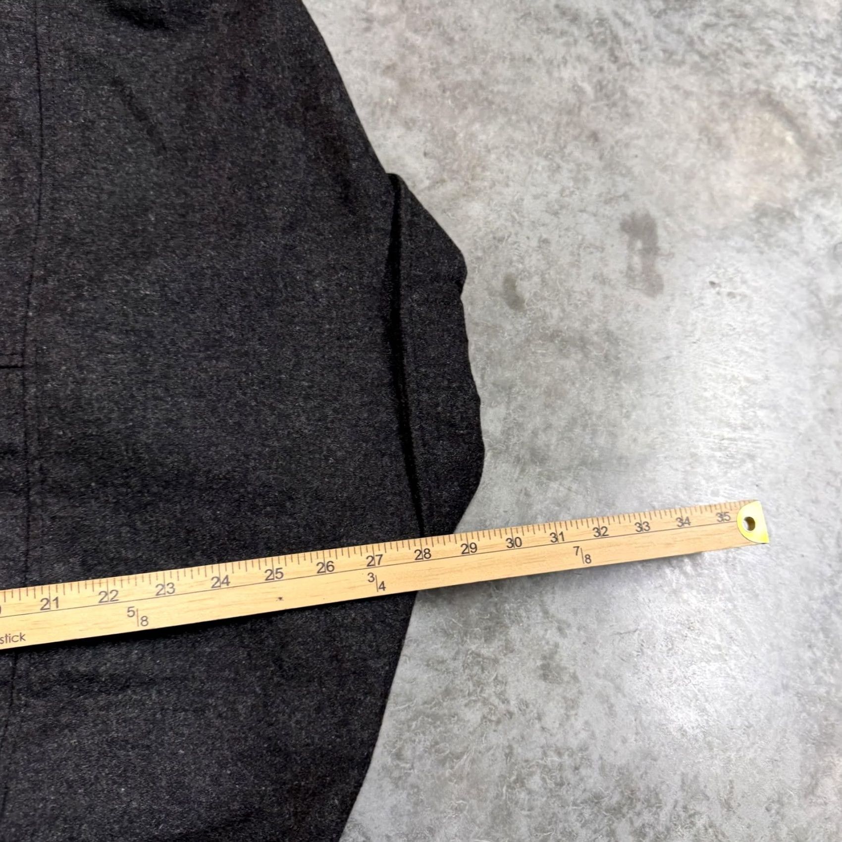 Vintage Boston Harbour Jacket Mens Large Gray Wool Bomber Full Zip Quilted Lined Outdoor Vintage No Size US L / EU 52-54 / 3 - 7 Thumbnail