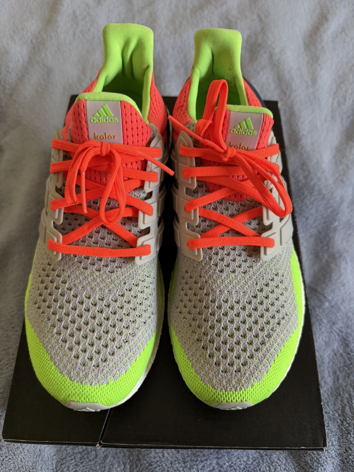 Adidas Adidas Ultraboost 1.0 Kolor Grey/Signal Orange size 8.5 Size US 8.5 / EU 41-42 - 3 Thumbnail
