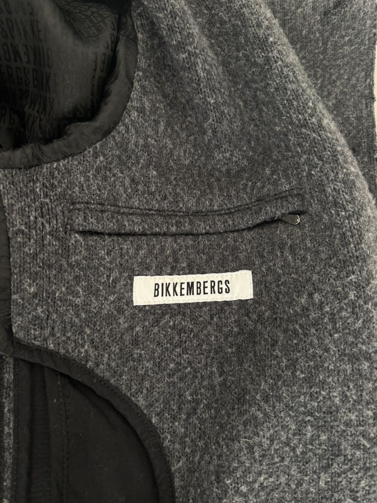 Dirk Bikkembergs grey woolblend Dirk Bikkembergs coat Size M / US 6-8 / IT 42-44 - 10 Thumbnail