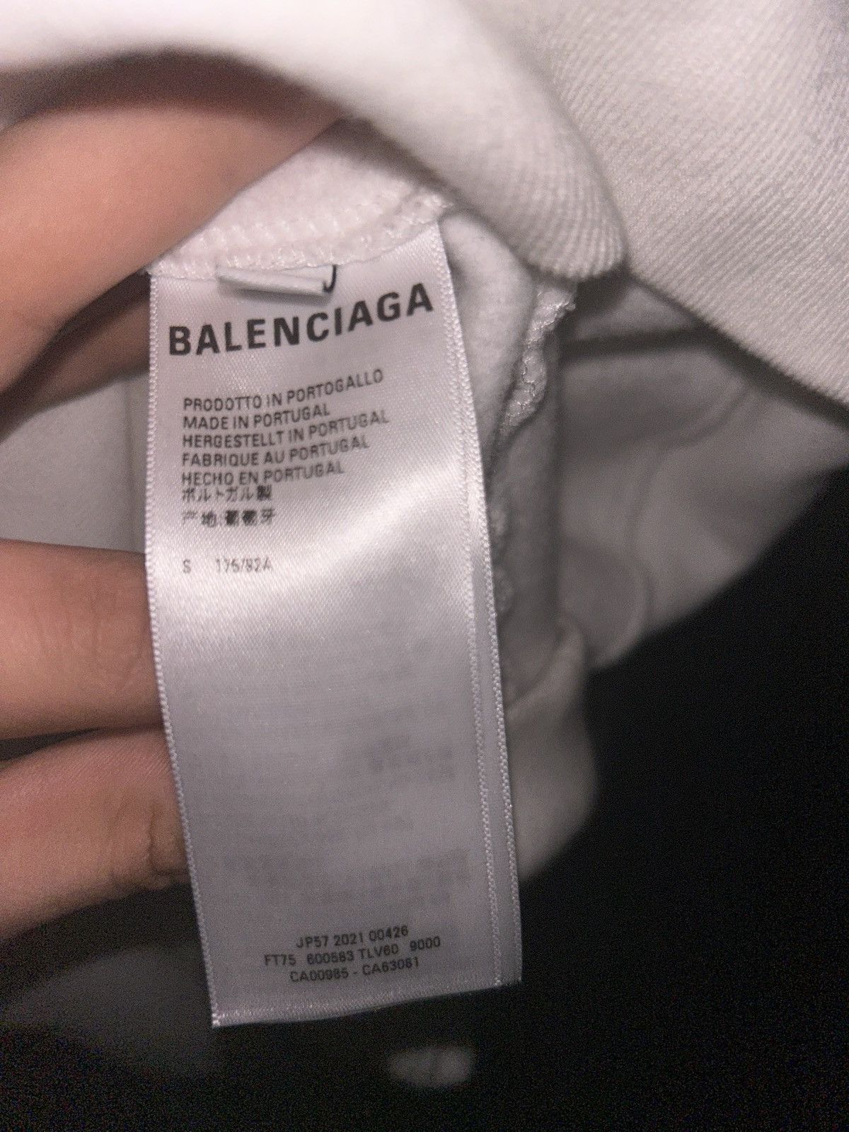 Balenciaga Balenciaga Quest Logo Hoodie Size US L / EU 52-54 / 3 - 5 Thumbnail