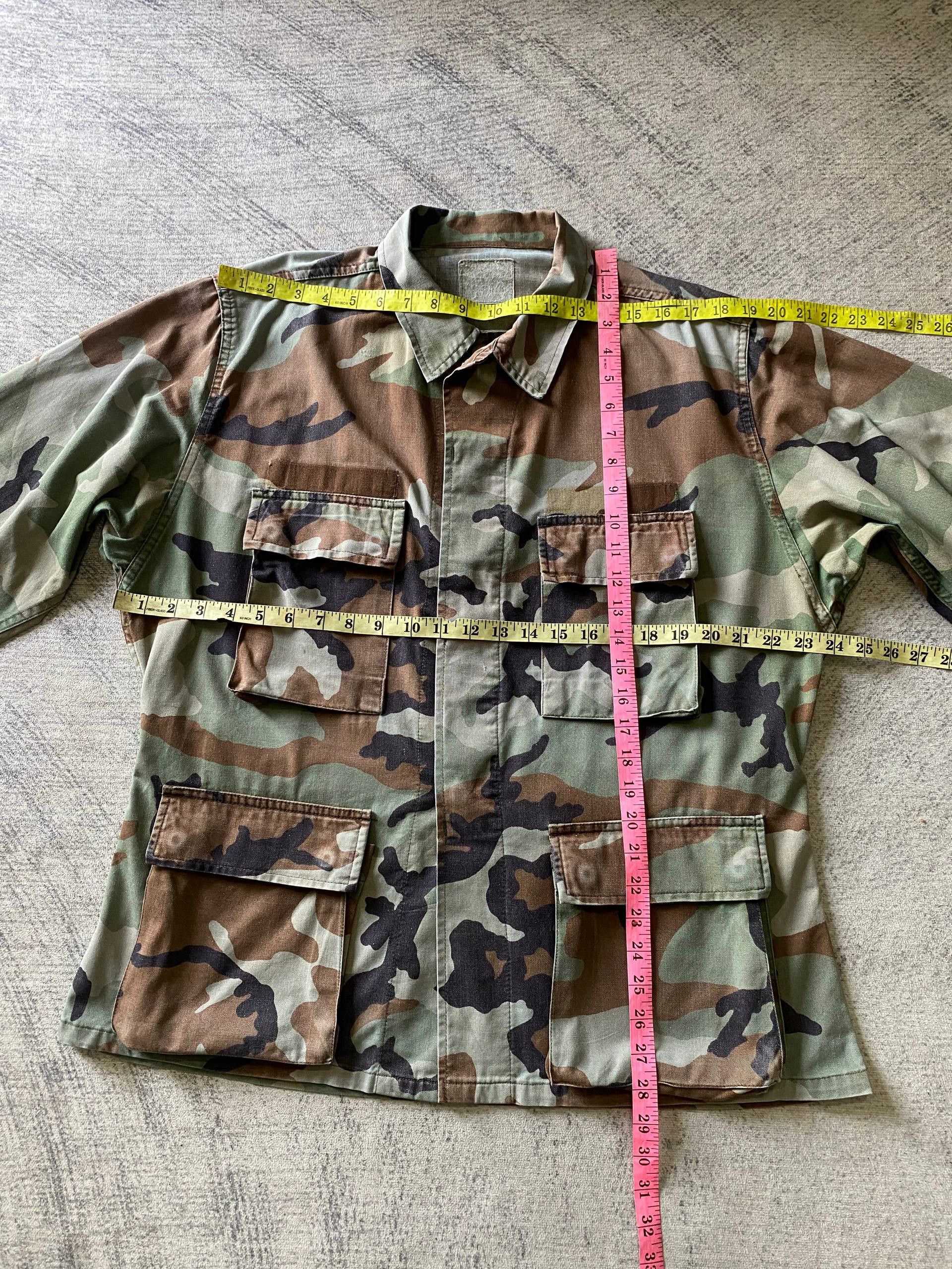 WARCHIVE Vintage US Army M81 BDU Woodland Camouflage Combat Jacket Size US M / EU 48-50 / 2 - 10 Thumbnail
