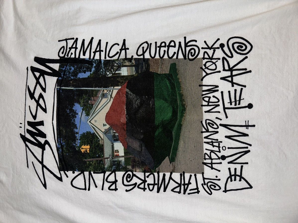 DENIM TEARS × Stussy Denim Tears Stussy Rock Tee Size US XL / EU 56 / 4 - 2 Thumbnail