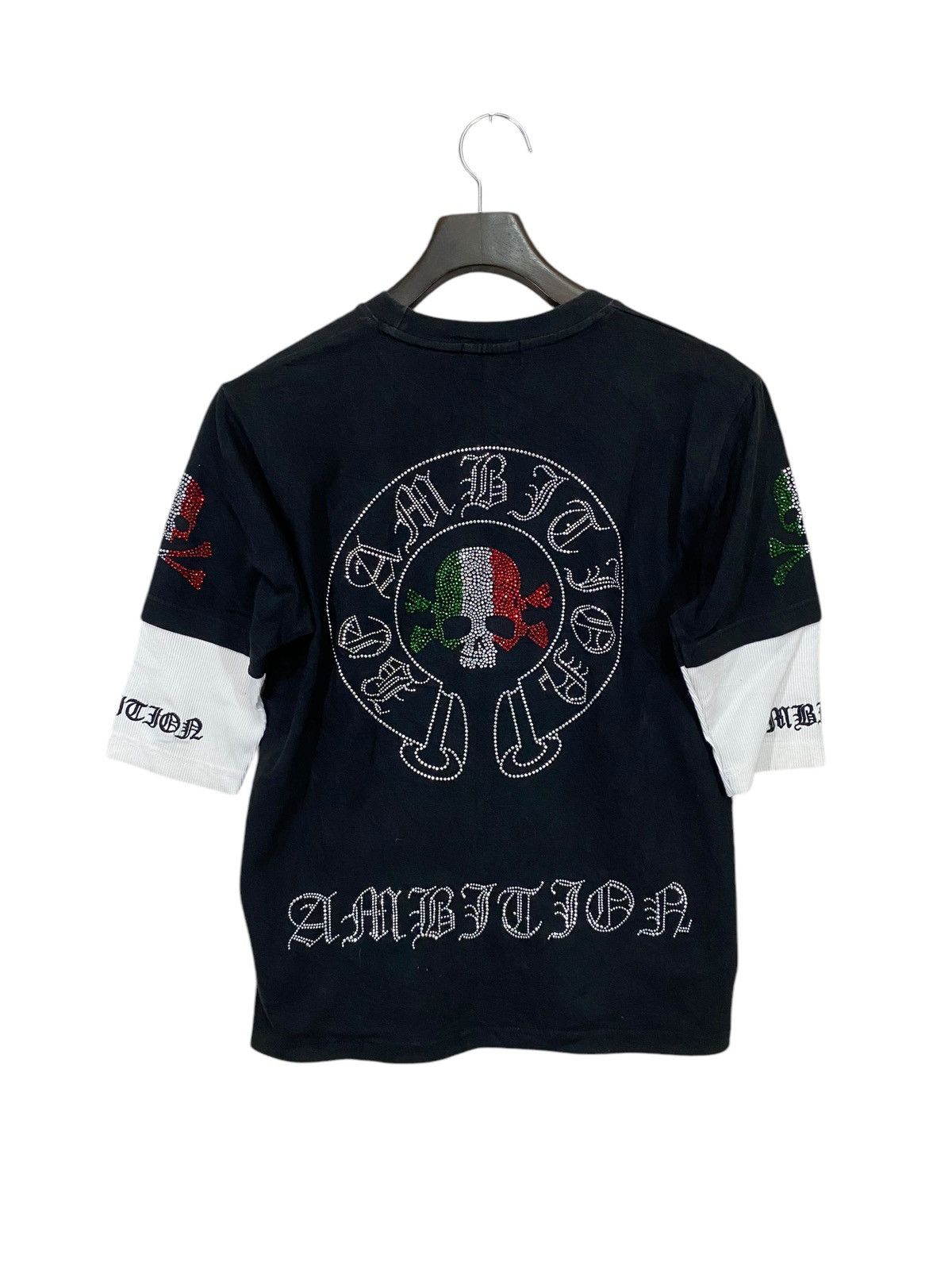 Japanese Brand × Seditionaries Be ambition skulls tshirt inspired ch logo Size US L / EU 52-54 / 3 - 1 Thumbnail