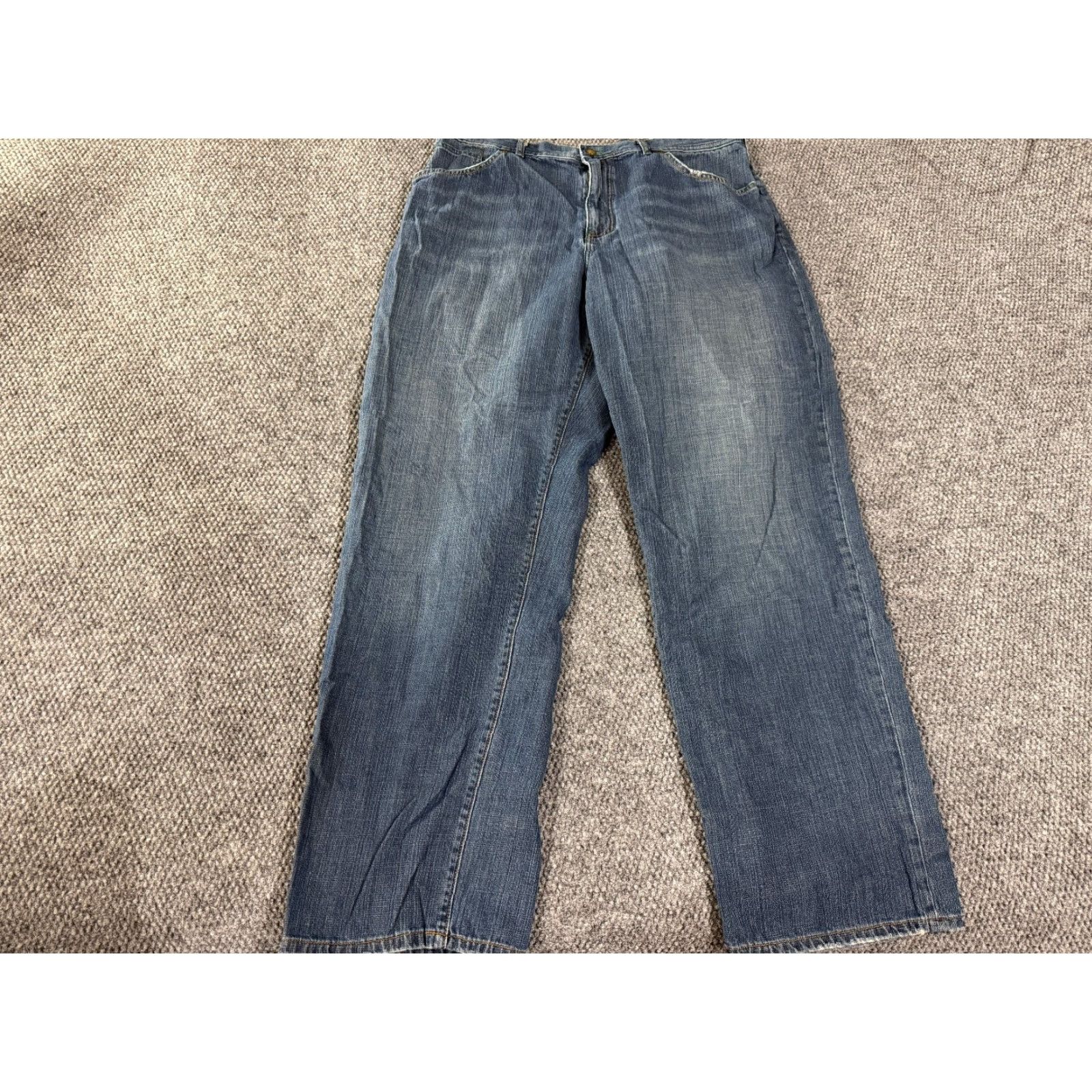 Sean John Sean John Jeans Men 38x34 Relaxed Straight Denim Blue Hip Hop 90s 2000s Baggy Straight American Mens Size US 38 / EU 54 - 3 Thumbnail
