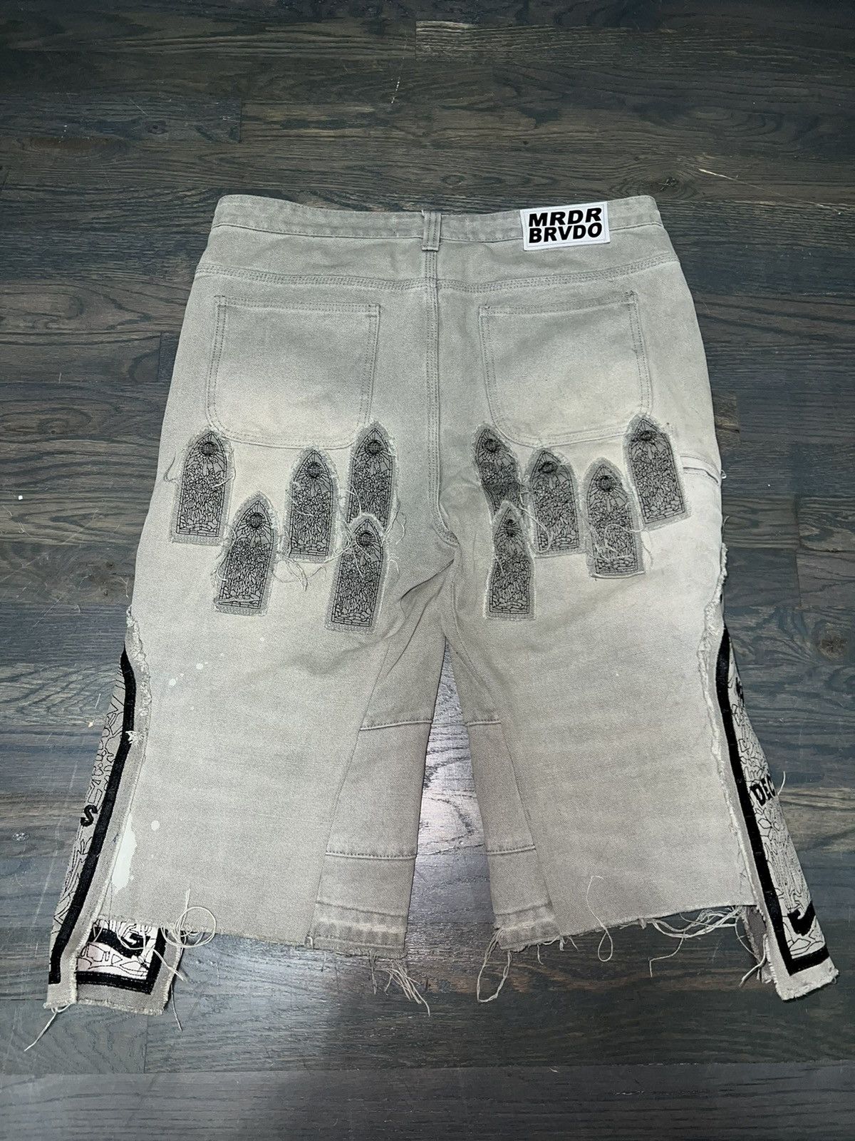 Who Decides War PATCH ARCHED CARPENTER SHORT Size US 34 / EU 50 - 6 Thumbnail