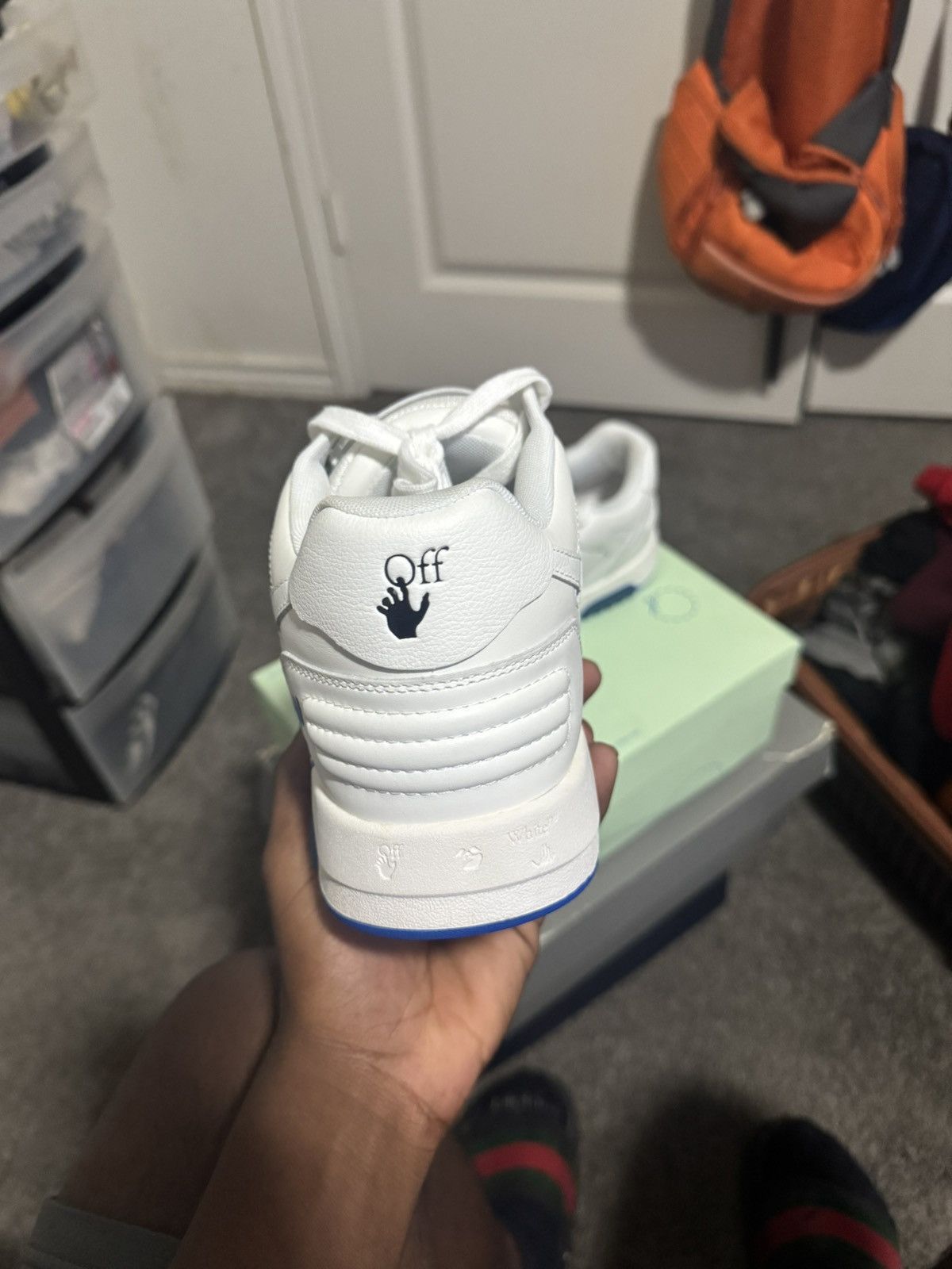 Off-White Off-White Out of Office 'For Walking - White Blue' Size US 10.5 / EU 43-44 - 7 Thumbnail
