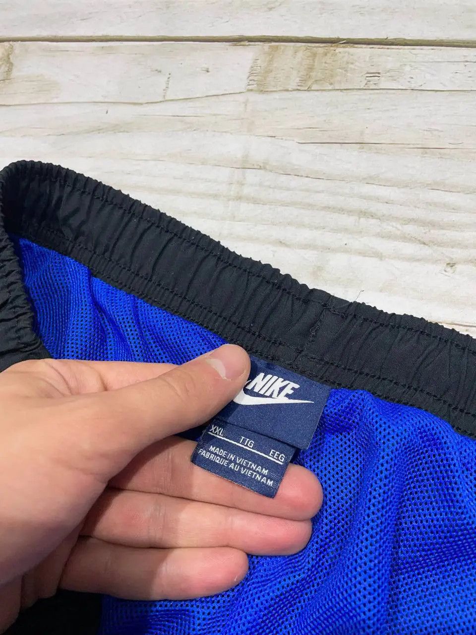 Nike Vintage Nike Track Pants 00s Big Logo Nylon Y2K Size US 38 / EU 54 - 7 Thumbnail