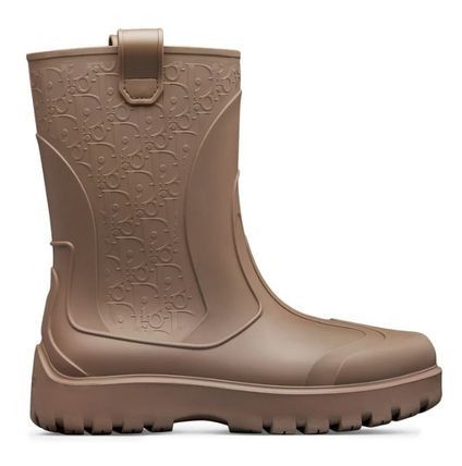 Dior Dior garden rain boot brown Size US 11 / EU 44 - 1 Thumbnail